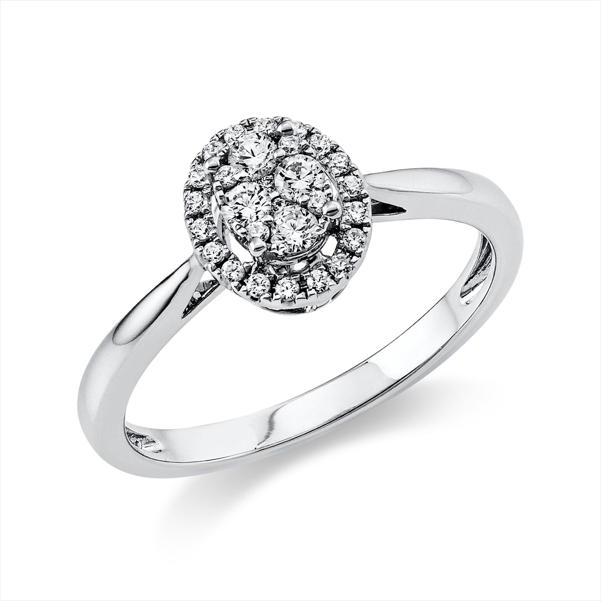 Illusion Classic Ring 0,23ct