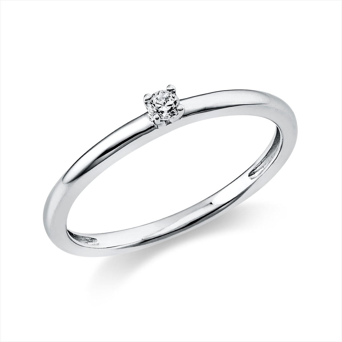 Solitaire Ring 0,05ct