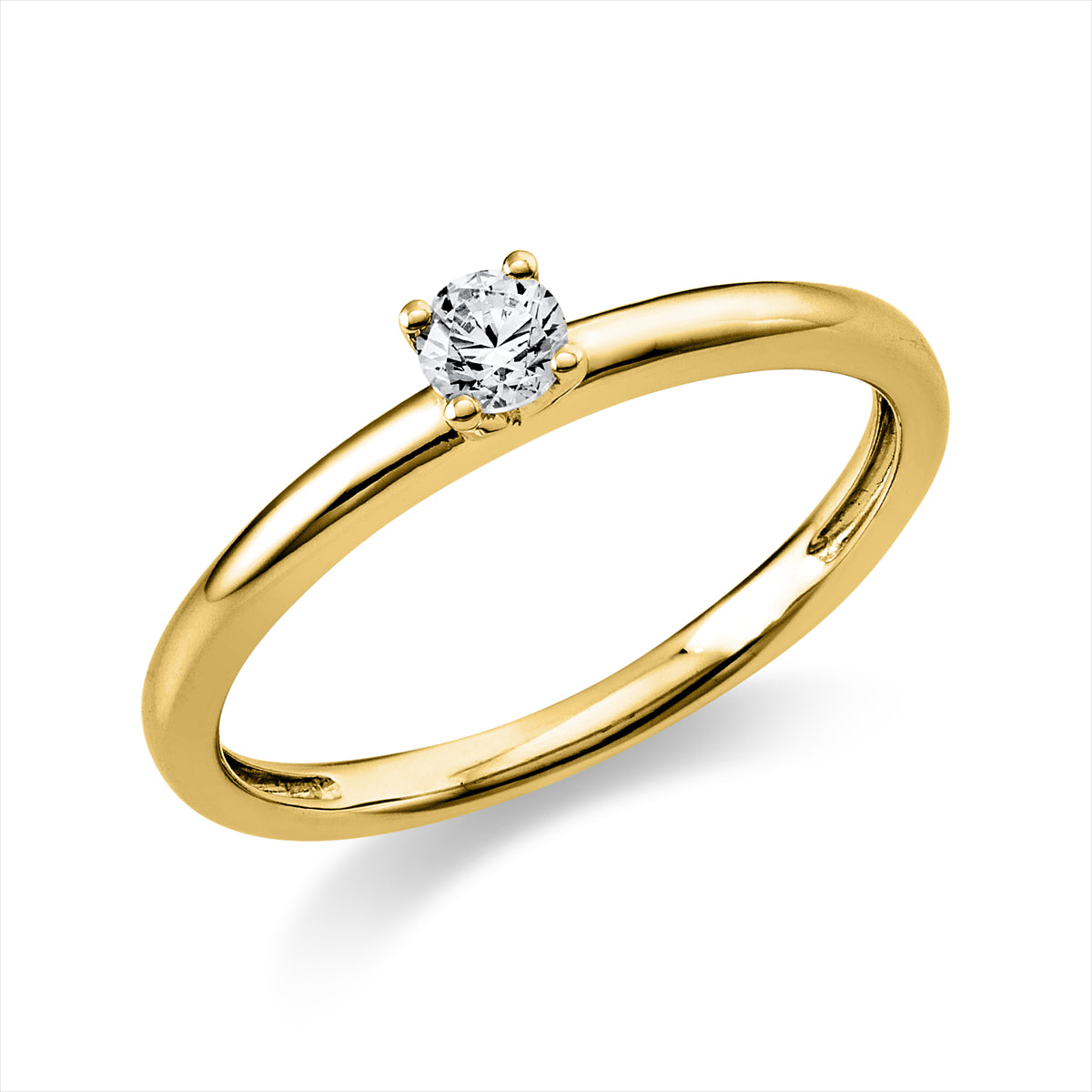 Solitaire Ring 0,15ct