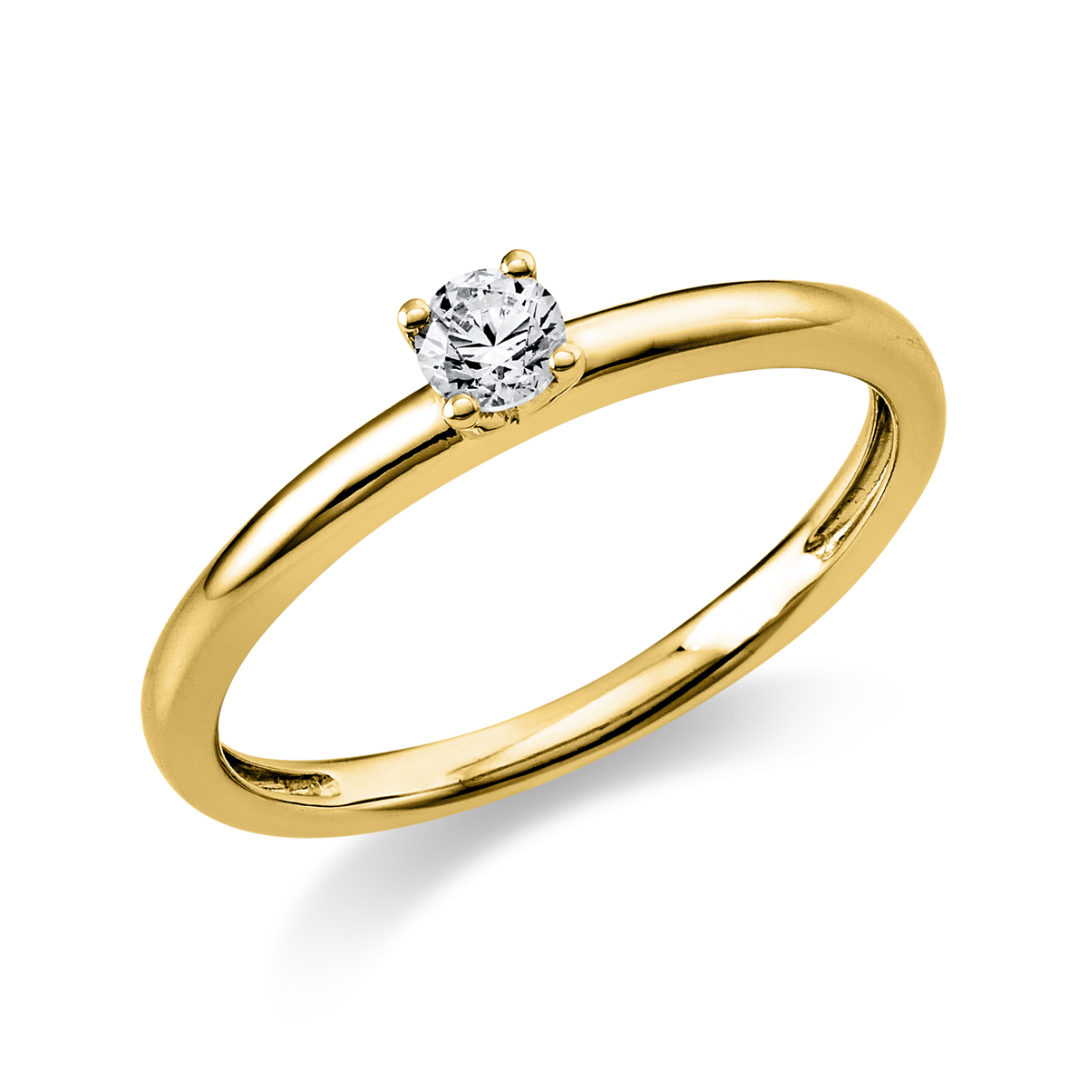 Solitaire Ring 0,15ct