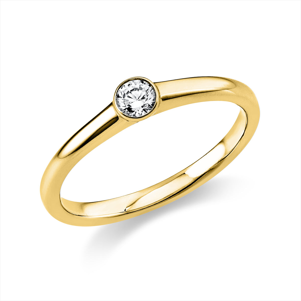 Solitaire Ring 0,15ct