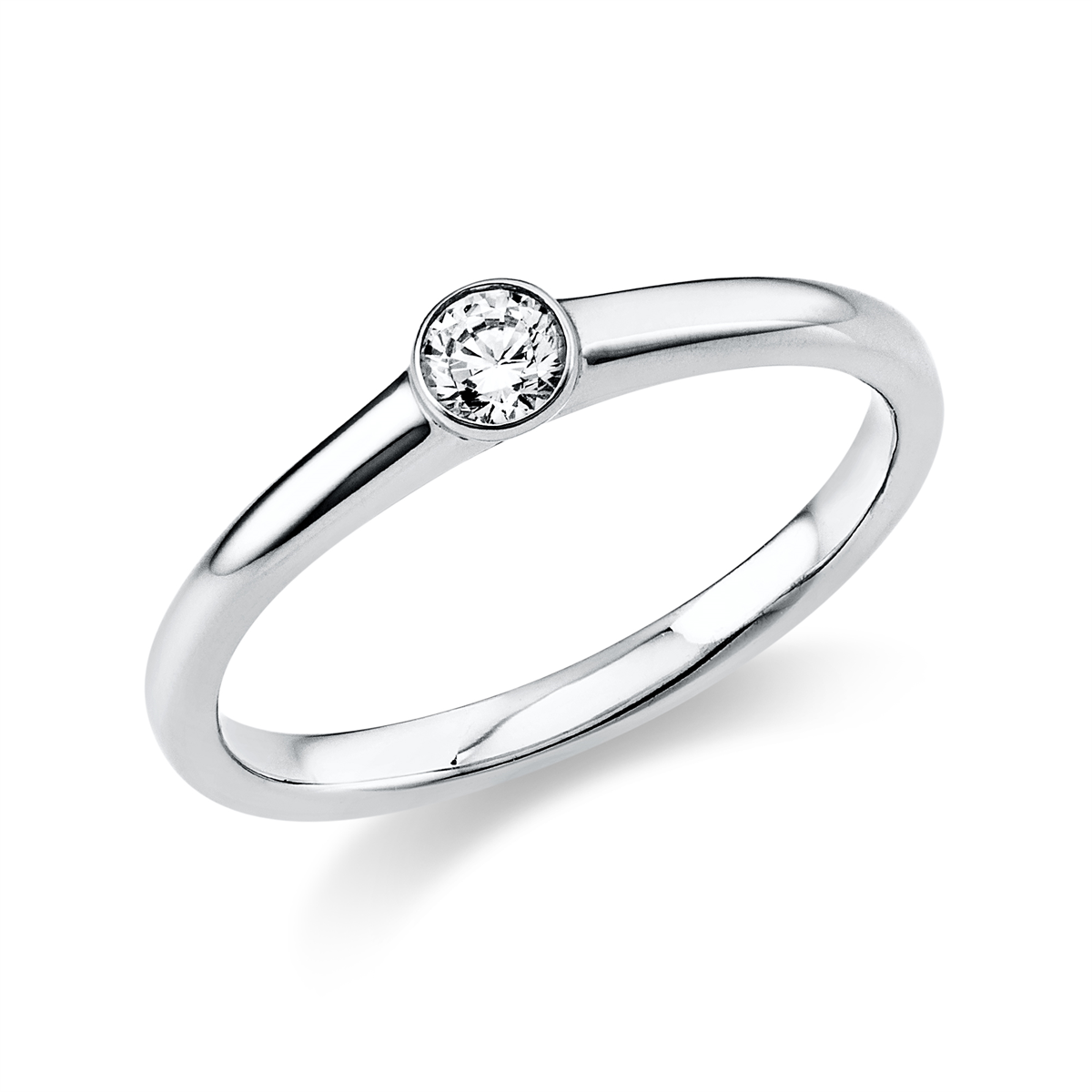 Solitaire Ring 0,15ct