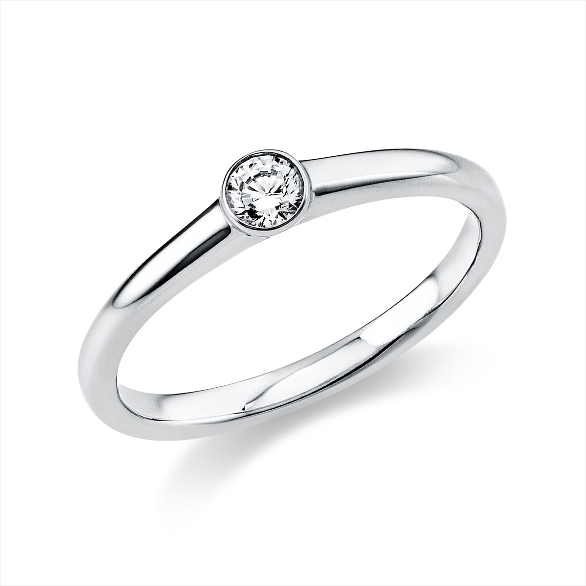 Solitaire Ring 0,15ct