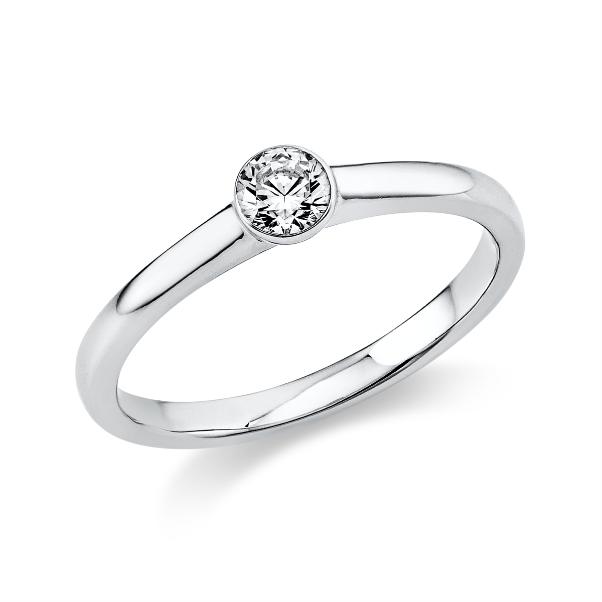 Solitaire Ring 0,2ct