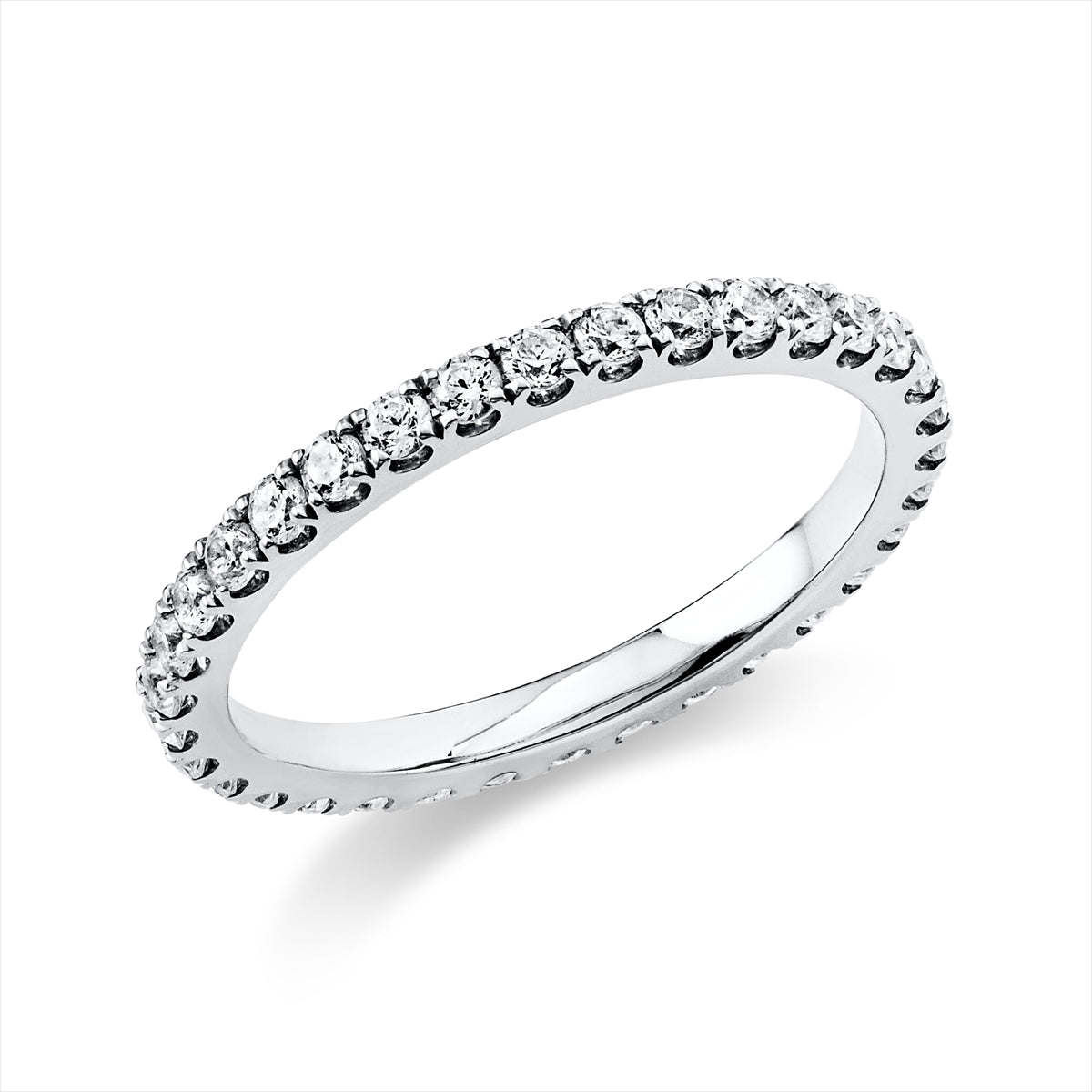 Memoire voll Ring 0,84ct