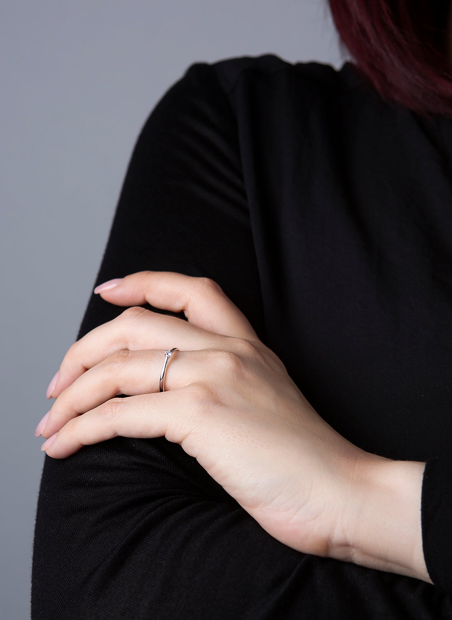 Solitaire Ring 0,05ct