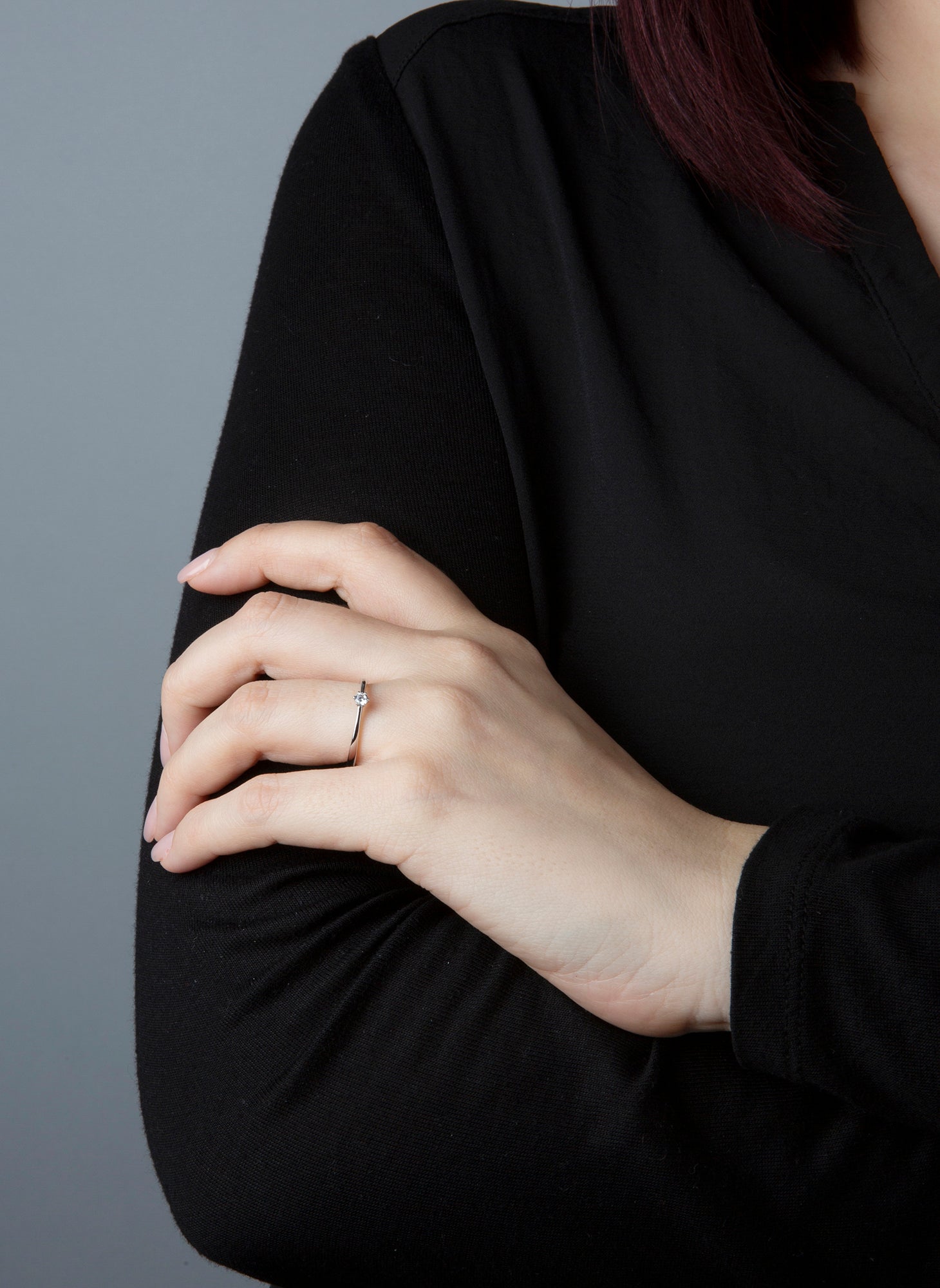 Solitaire Ring 0,1ct