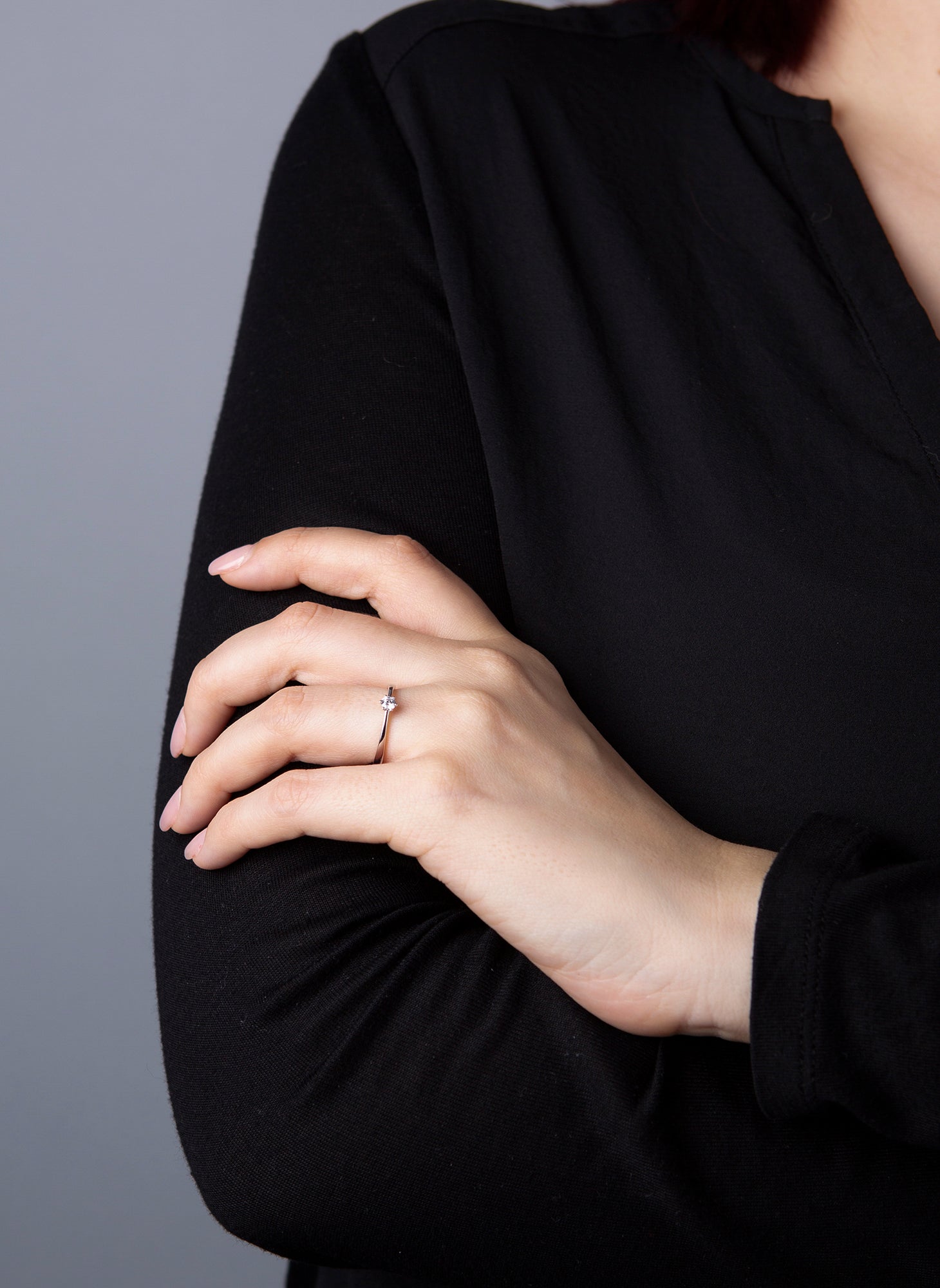 Solitaire Ring 0,15ct