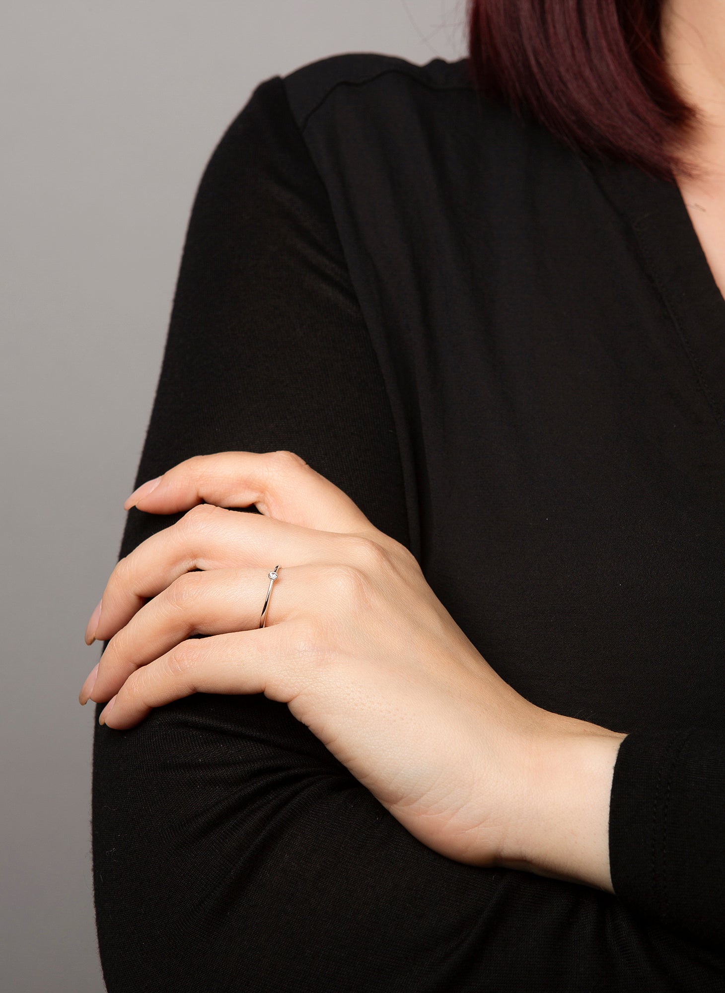 Solitaire Ring 0,05ct