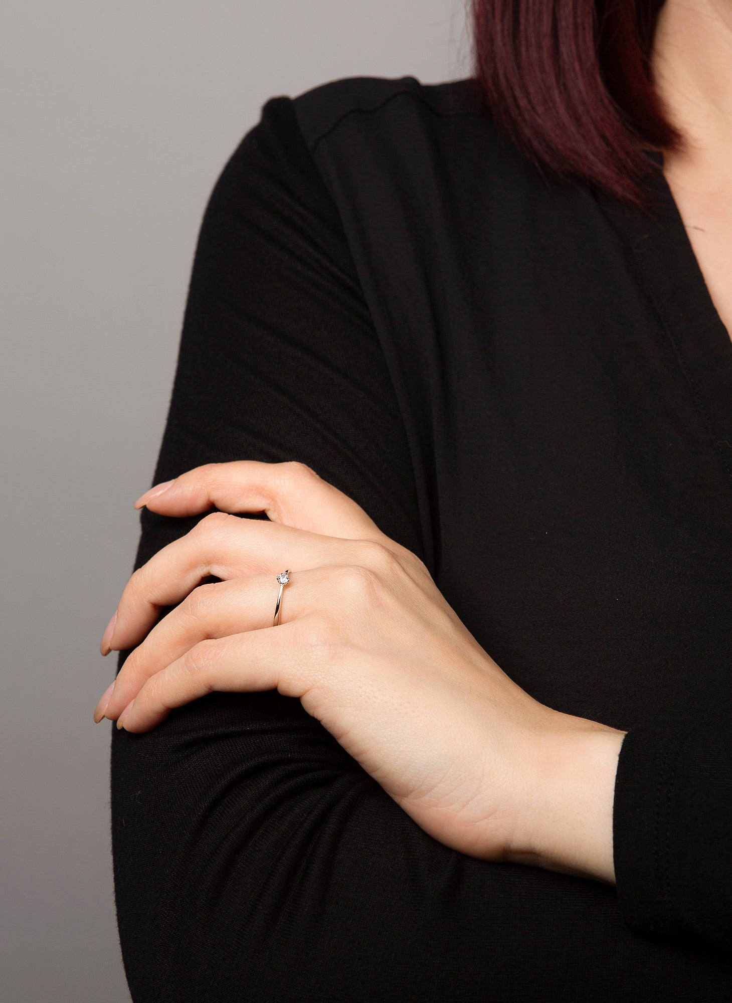 Solitaire Ring 0,1ct