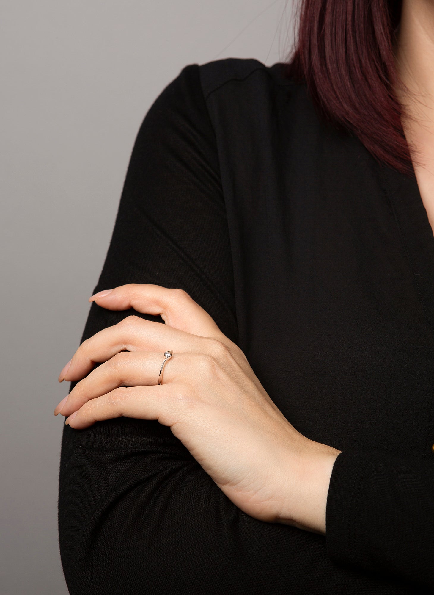 Solitaire Ring 0,1ct