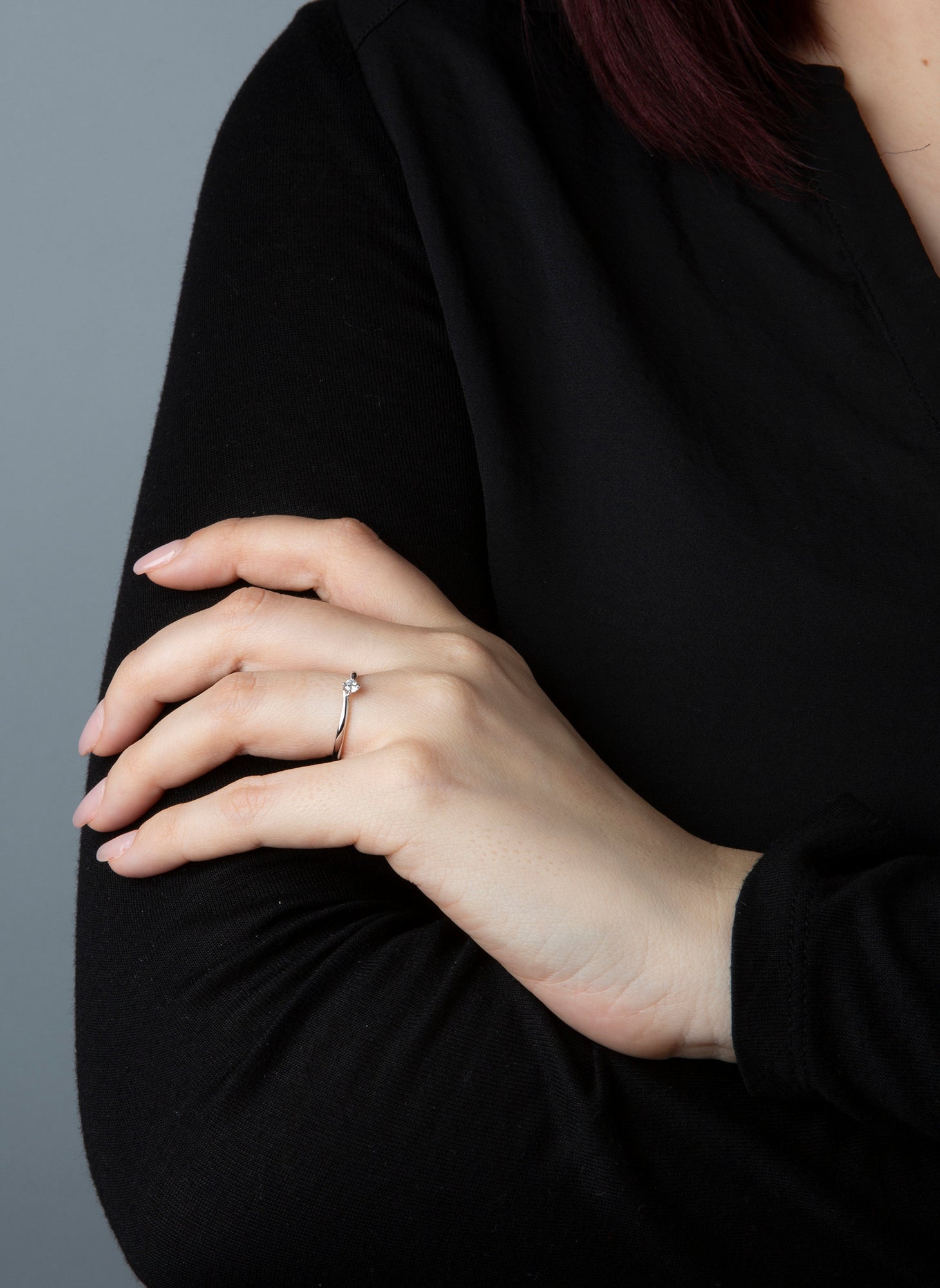 Solitaire Ring 0,1ct