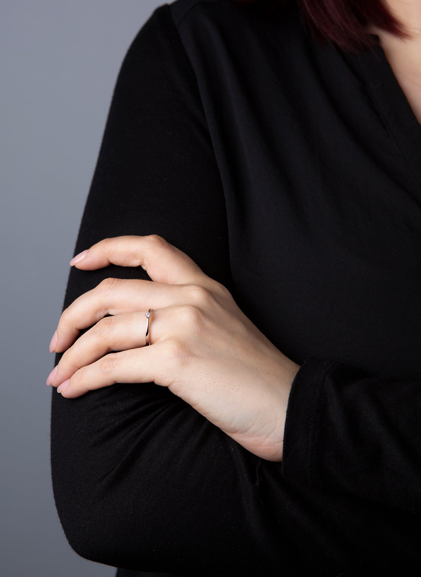 Solitaire Ring 0,05ct