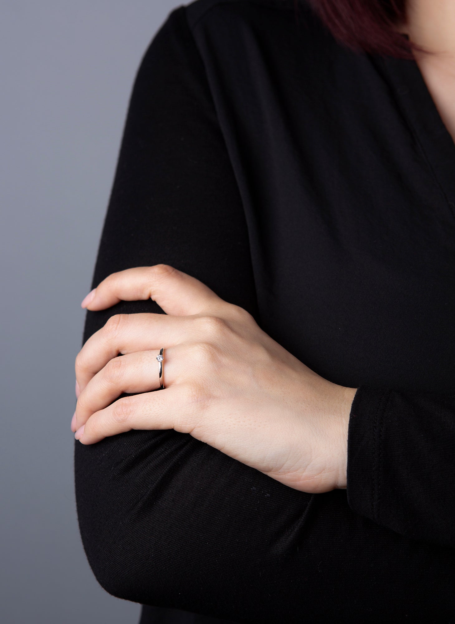 Solitaire Ring 0,1ct