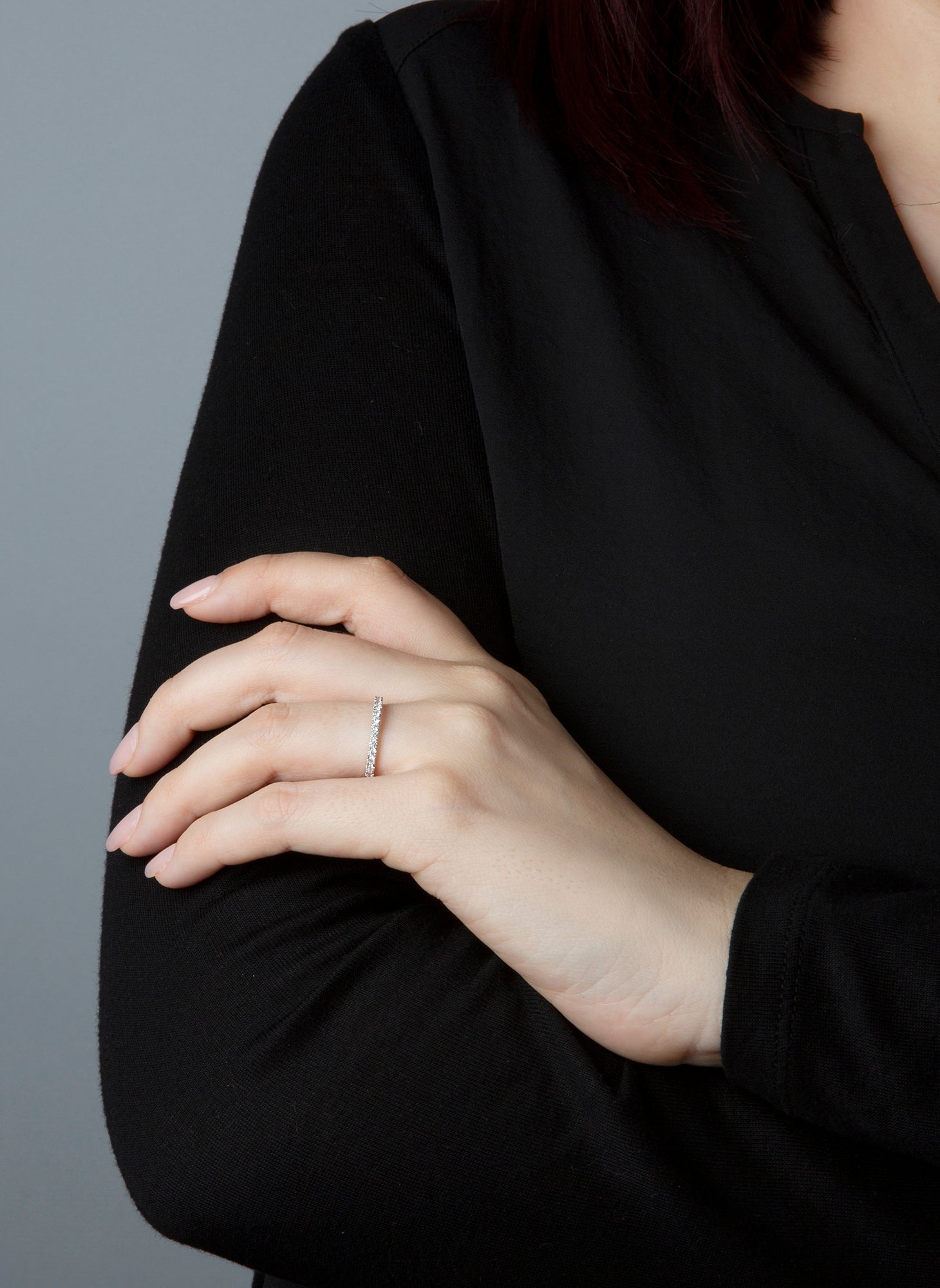 Memoire halb Ring 0,36ct