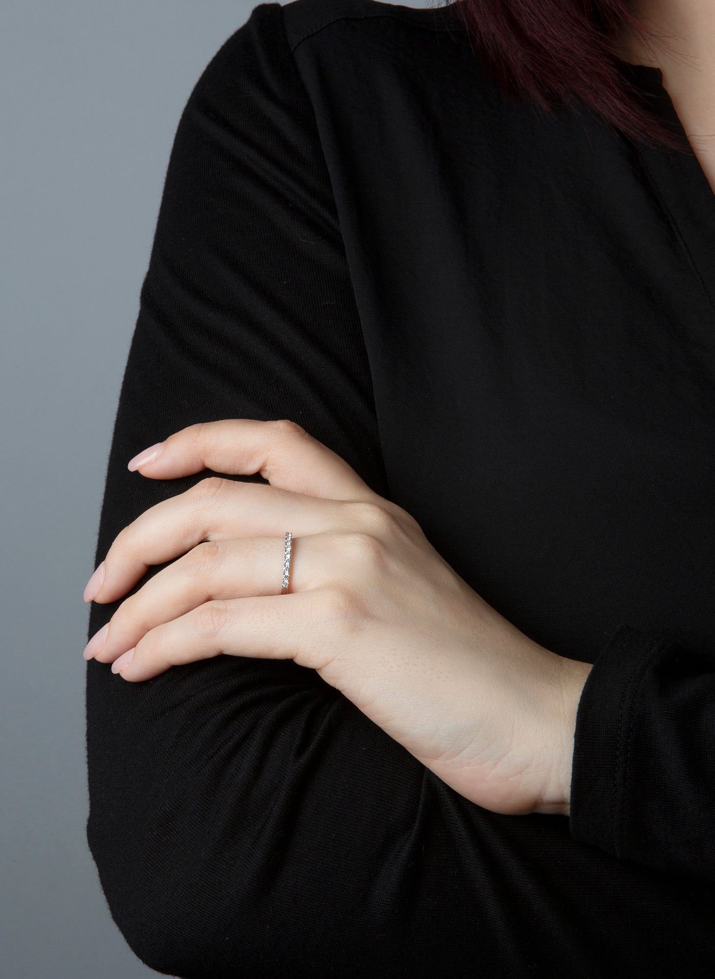 Memoire halb Ring 0,42ct