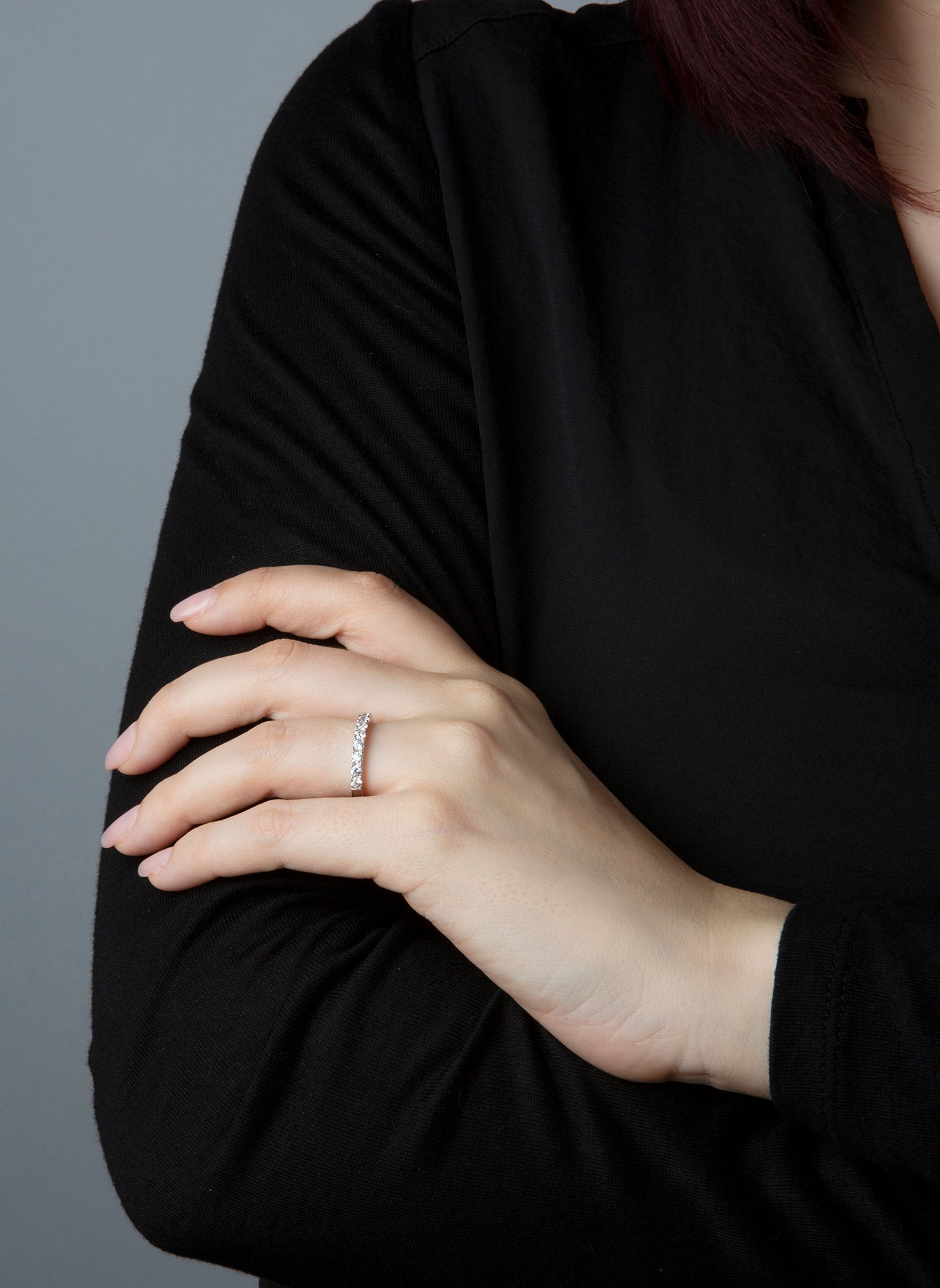 Memoire halb Ring 0,78ct