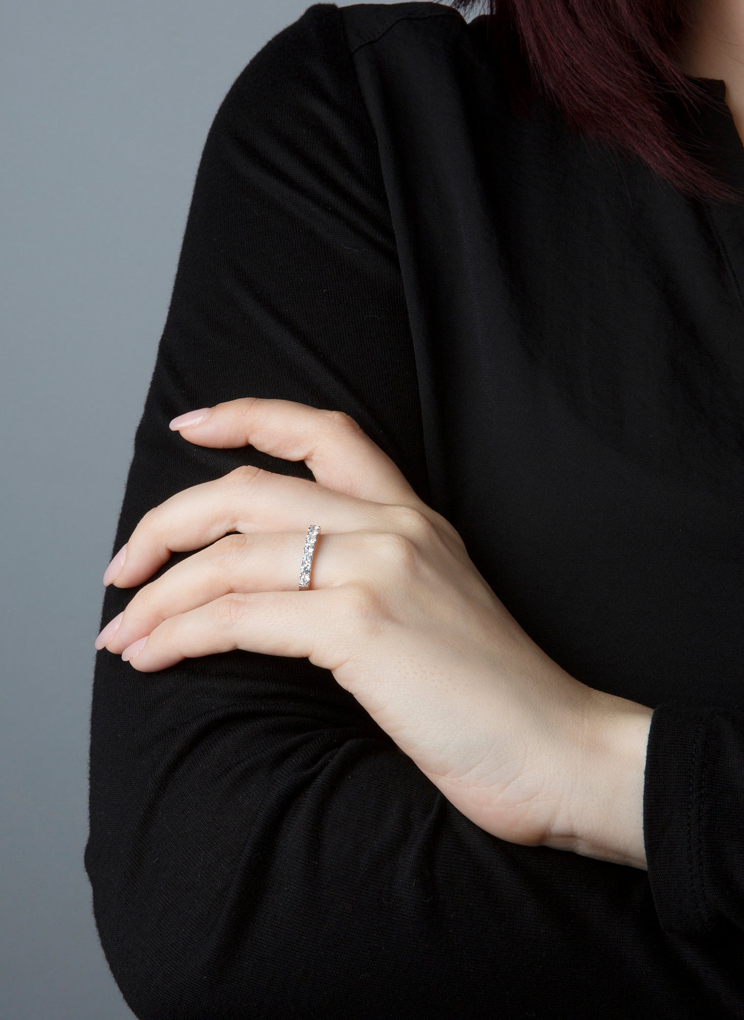 Memoire halb Ring 0,86ct