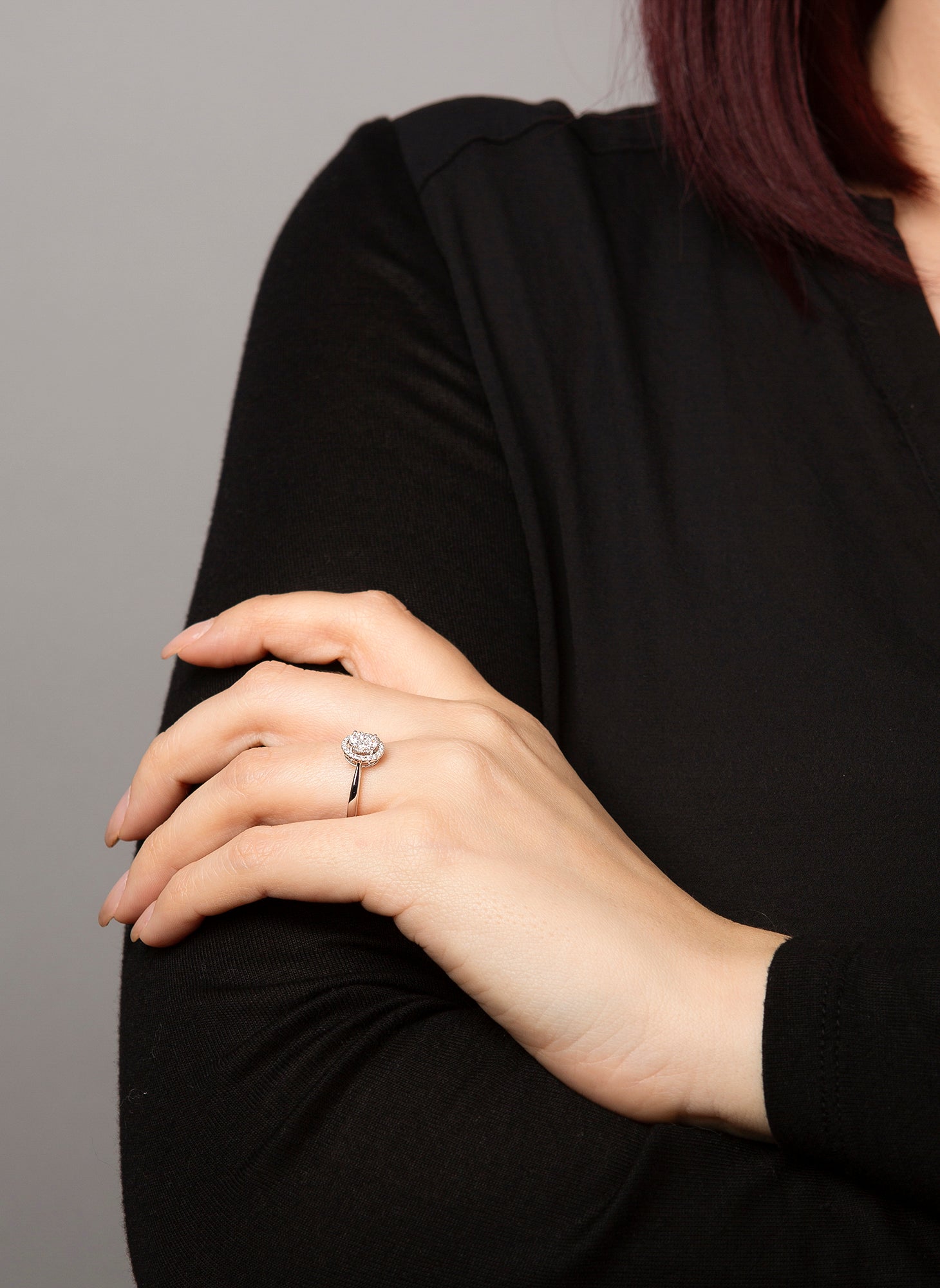 Illusion Classic Ring 0,23ct