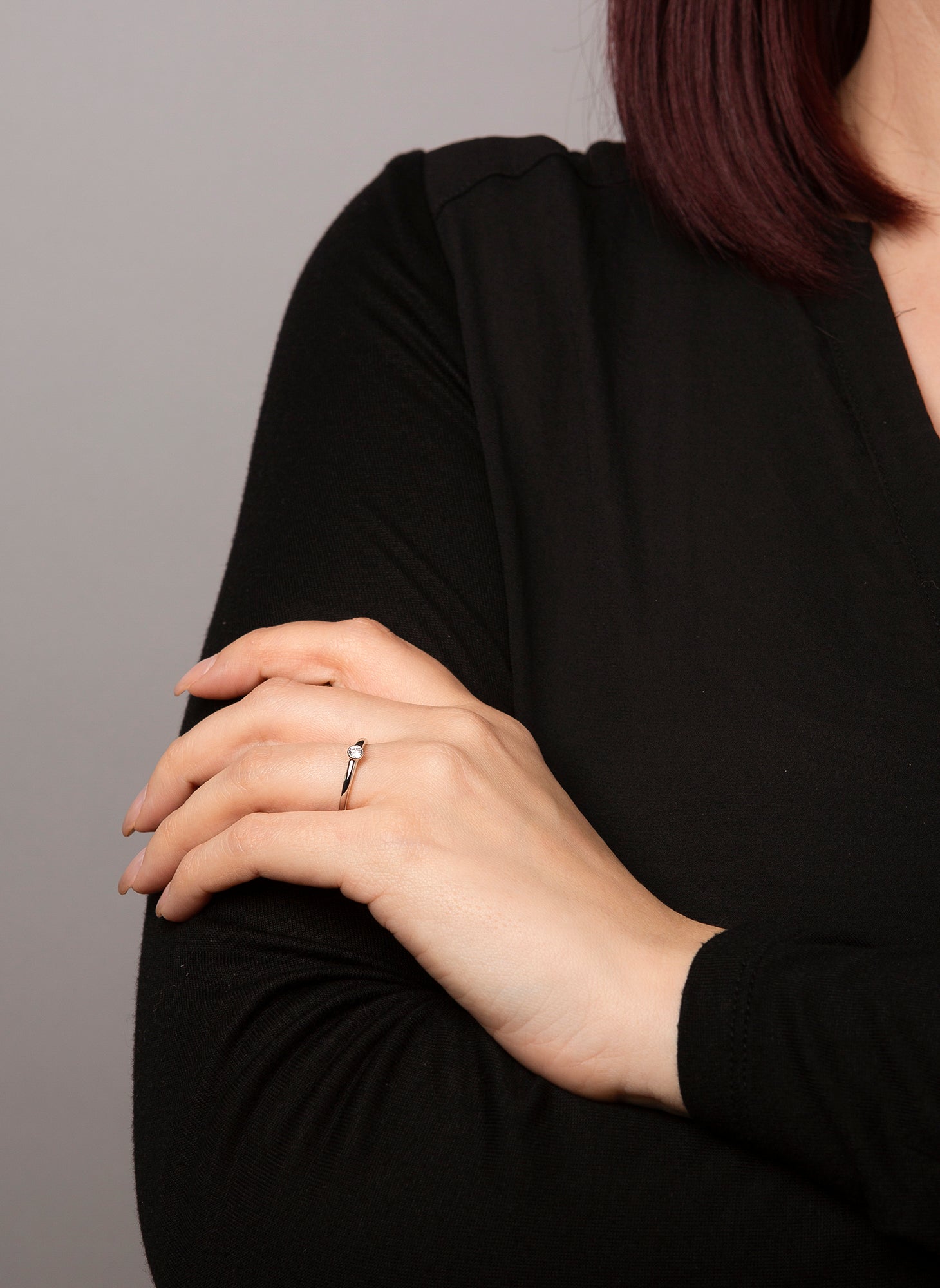 Solitaire Ring 0,15ct