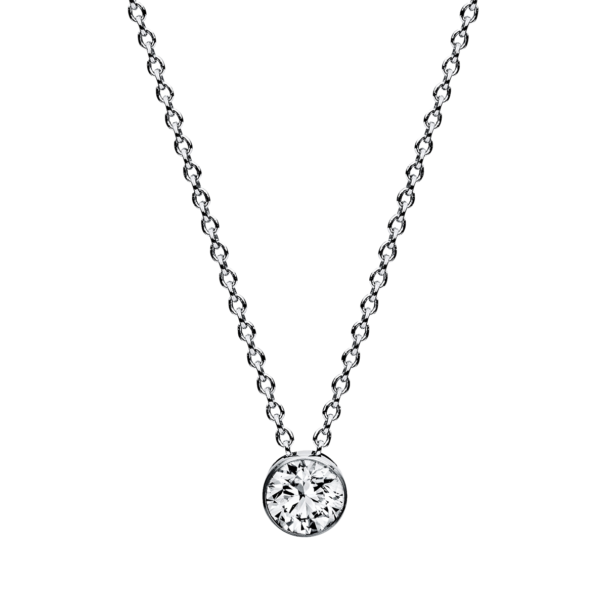Solitaire Collier 0,25ct