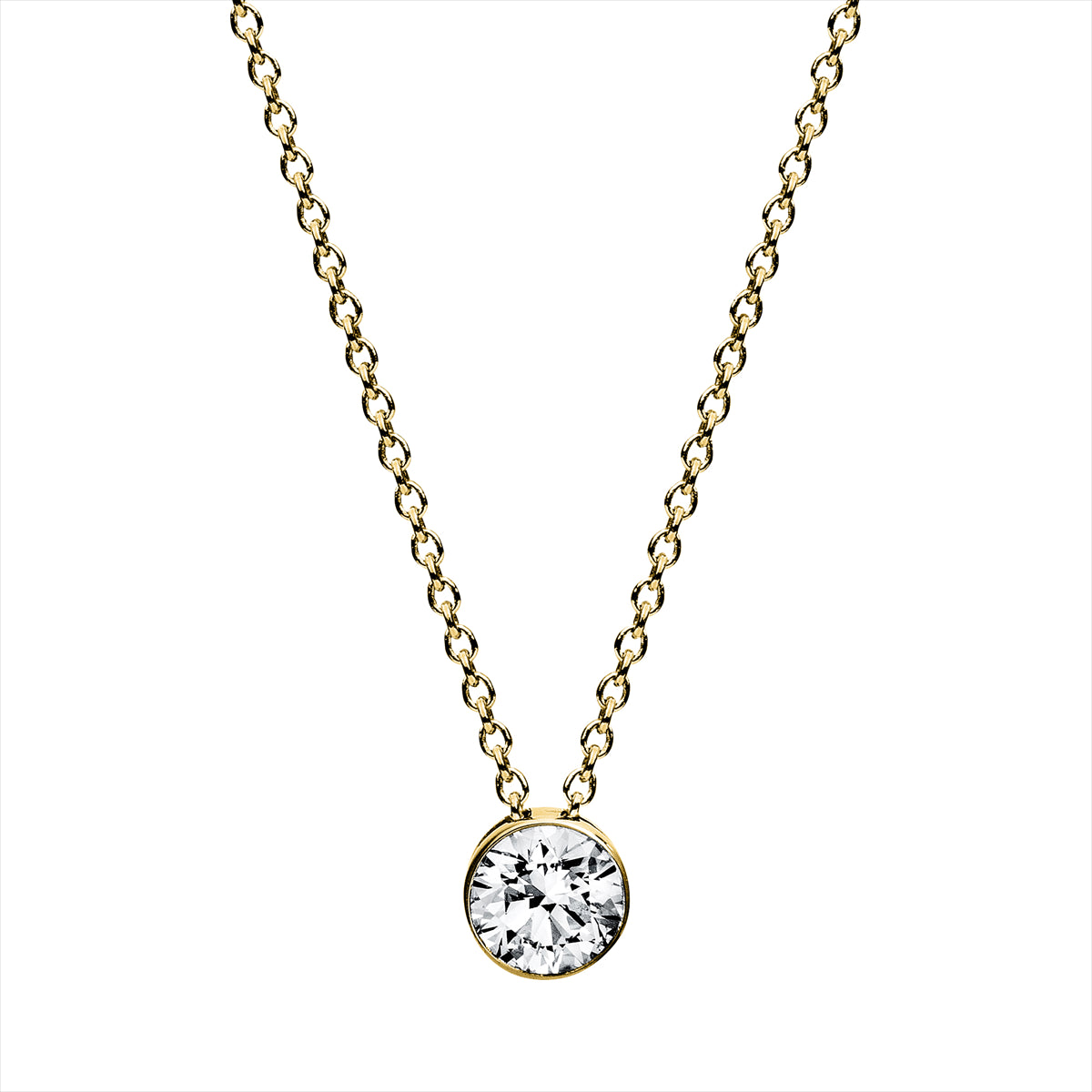 Solitaire Collier 0,3ct