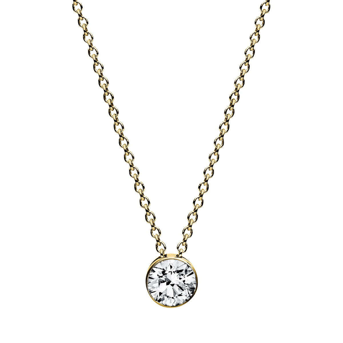 Solitaire Collier 0,3ct