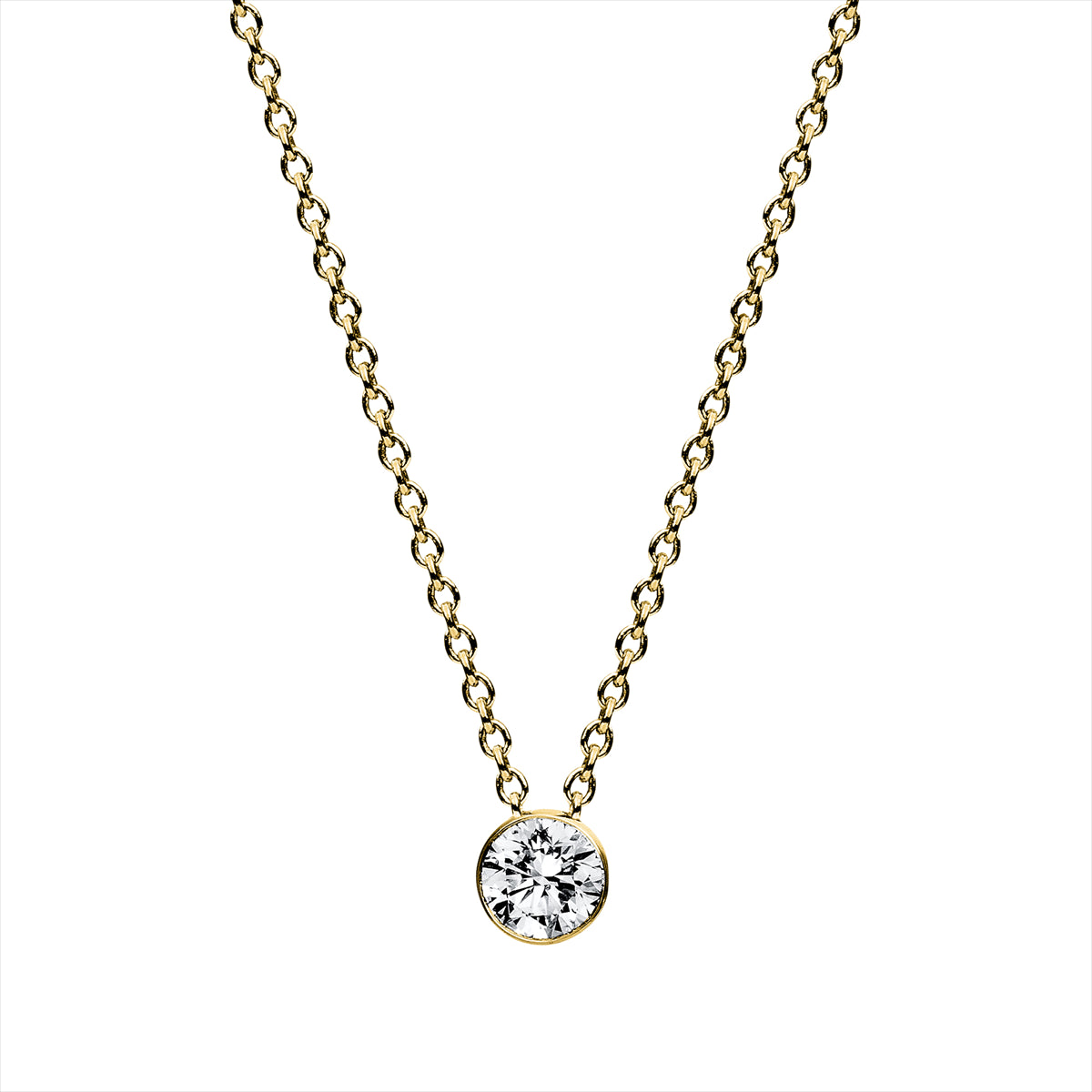 Solitaire Collier 0,15ct