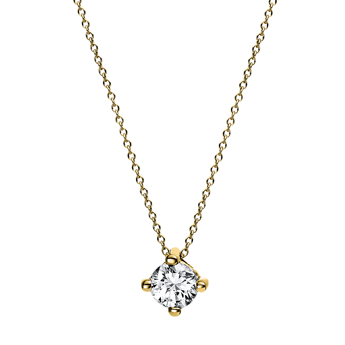 Solitaire Collier 0,25ct
