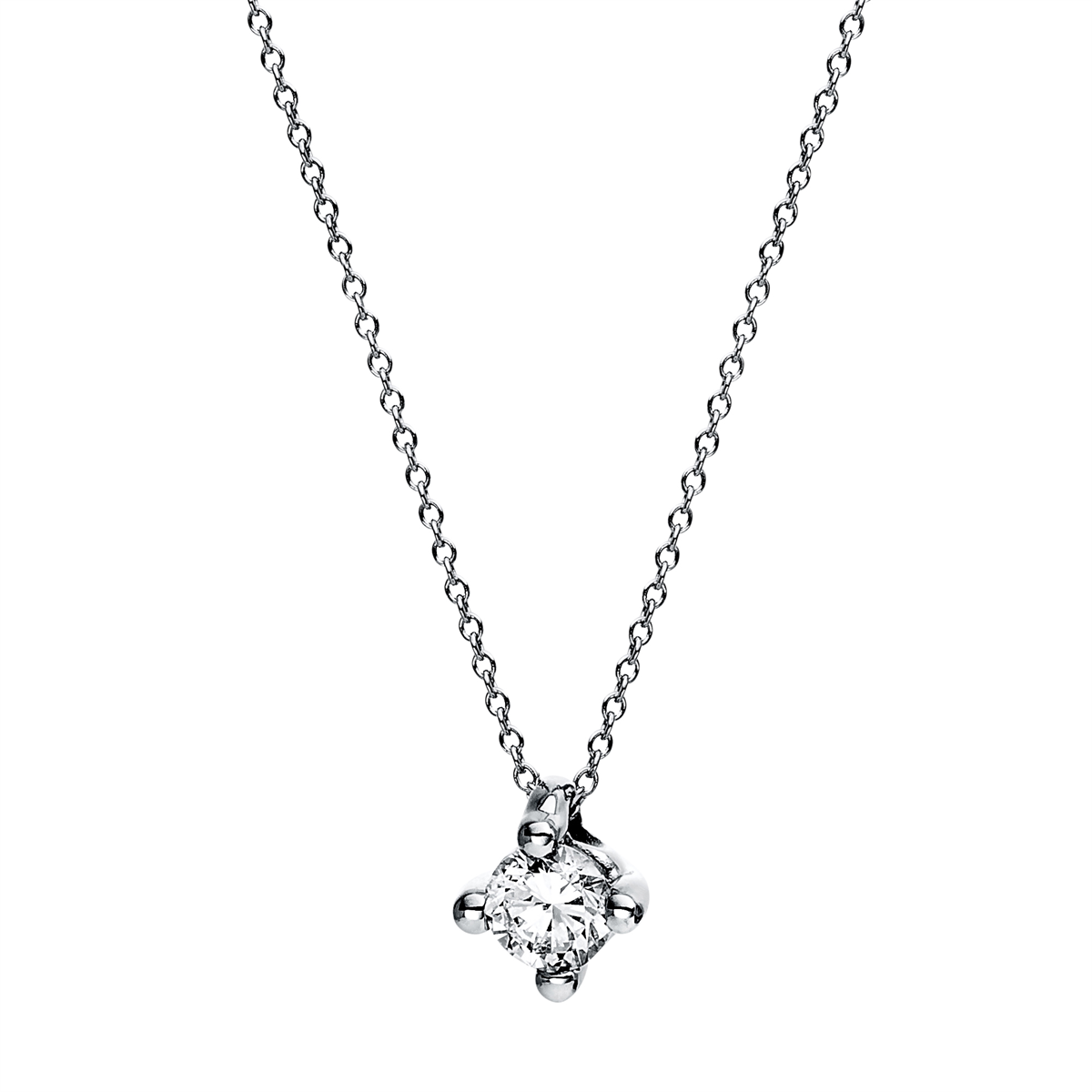 Solitaire Collier 0,2ct