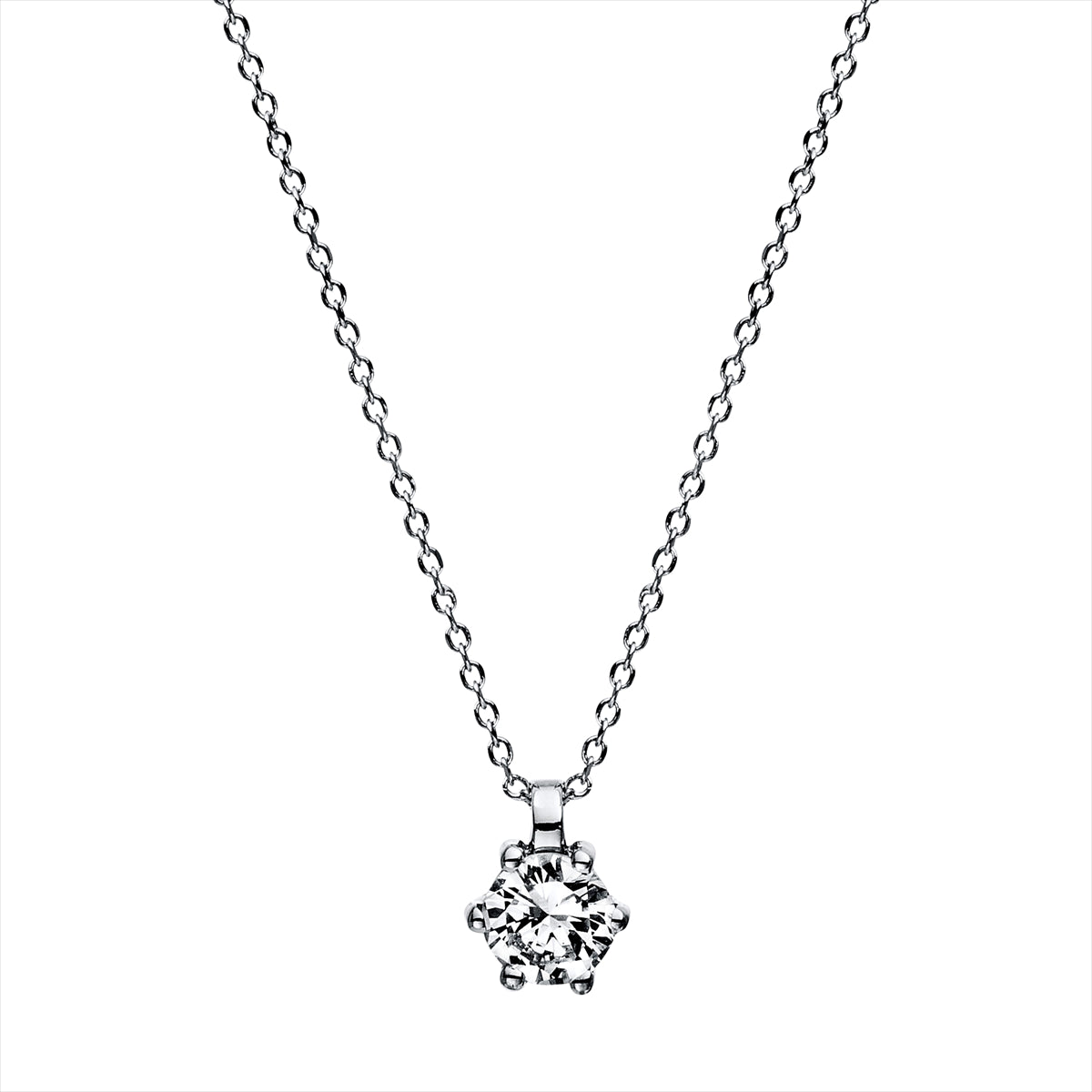 Solitaire Collier 0,2ct