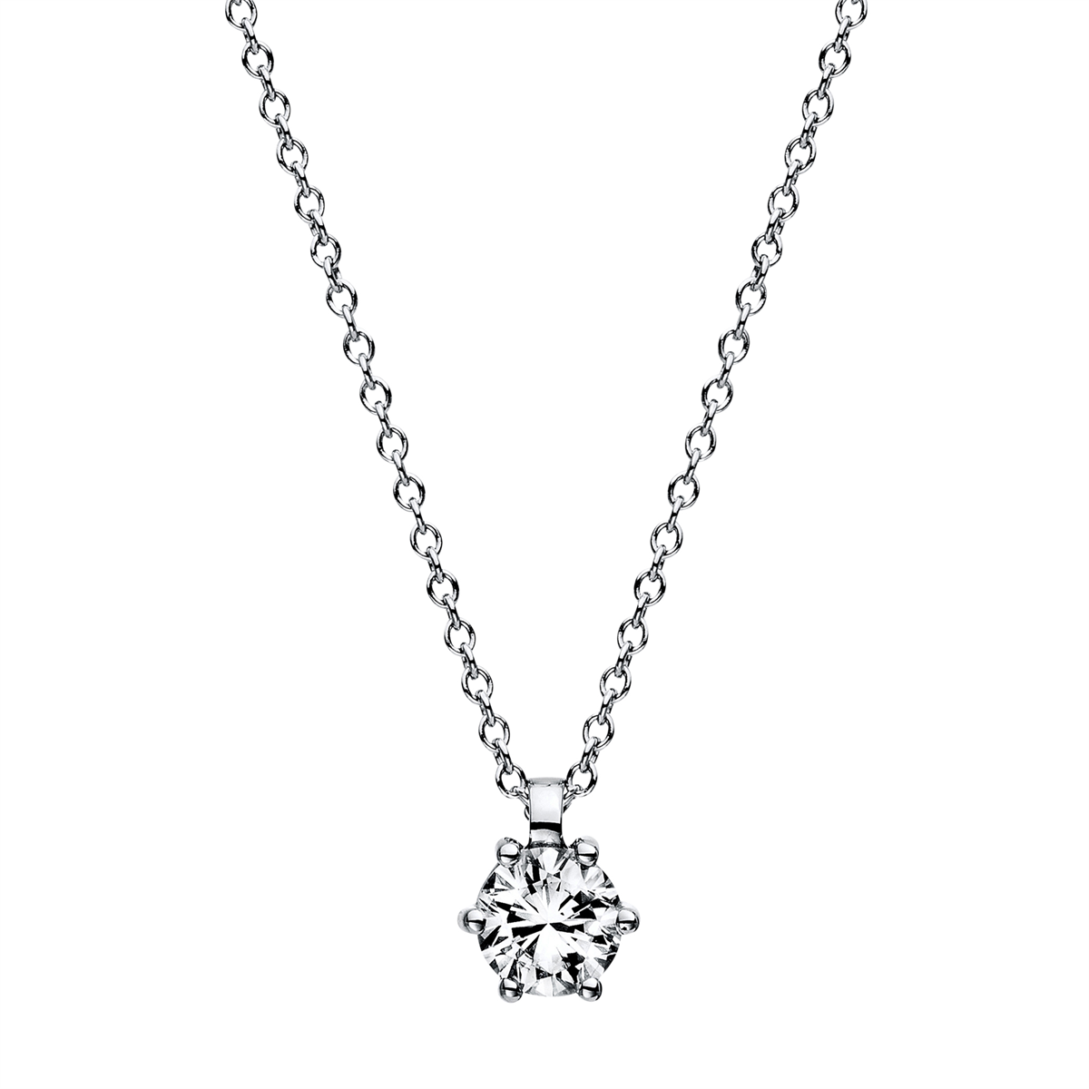 Solitaire Collier 0,3ct