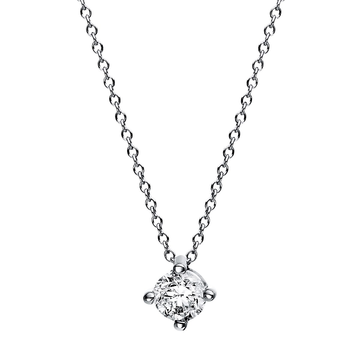 Solitaire Collier 0,4ct