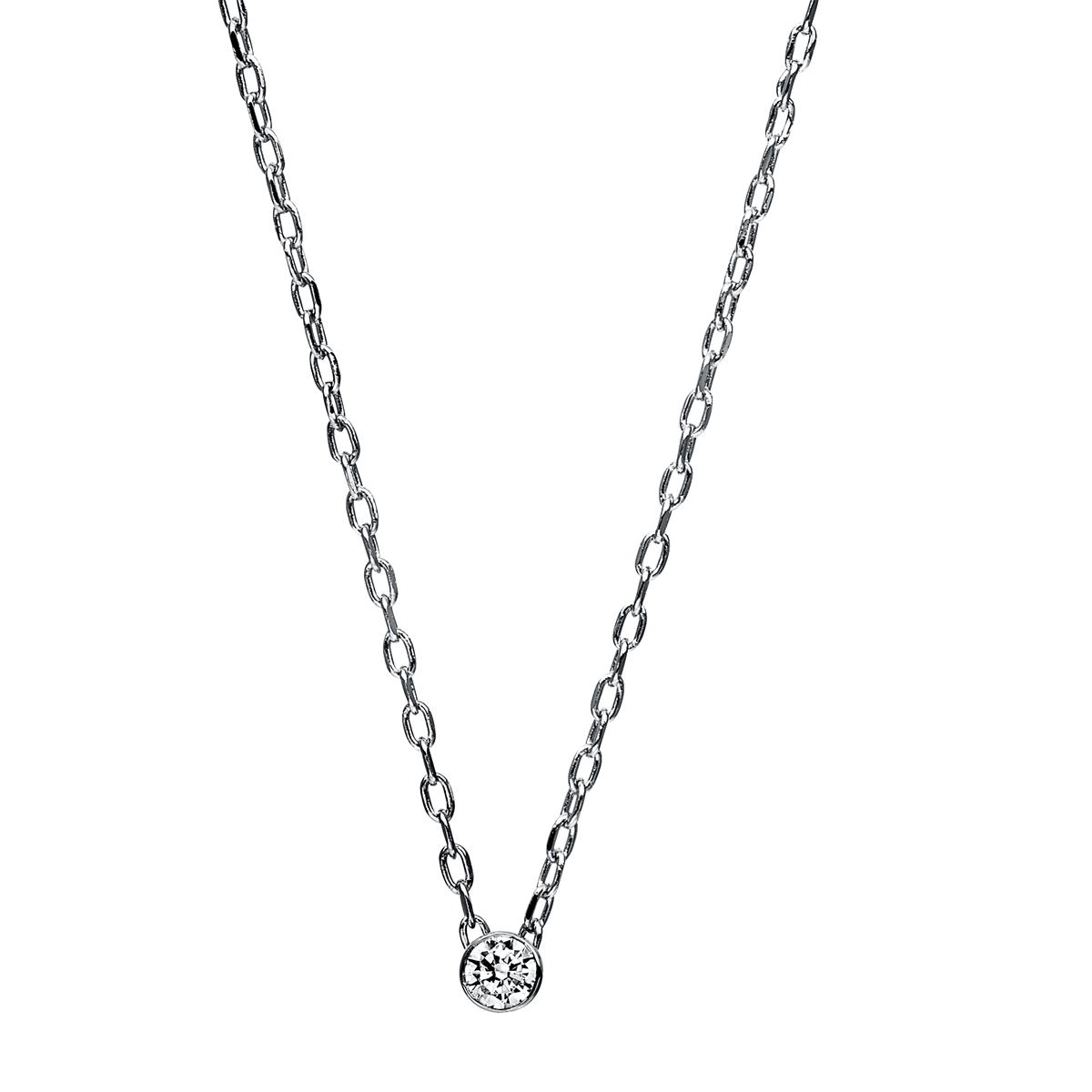 Solitaire Collier 0,05ct