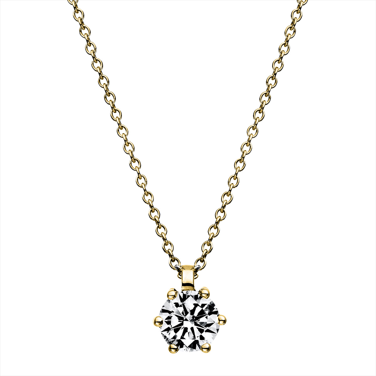 Solitaire Collier 0,5ct