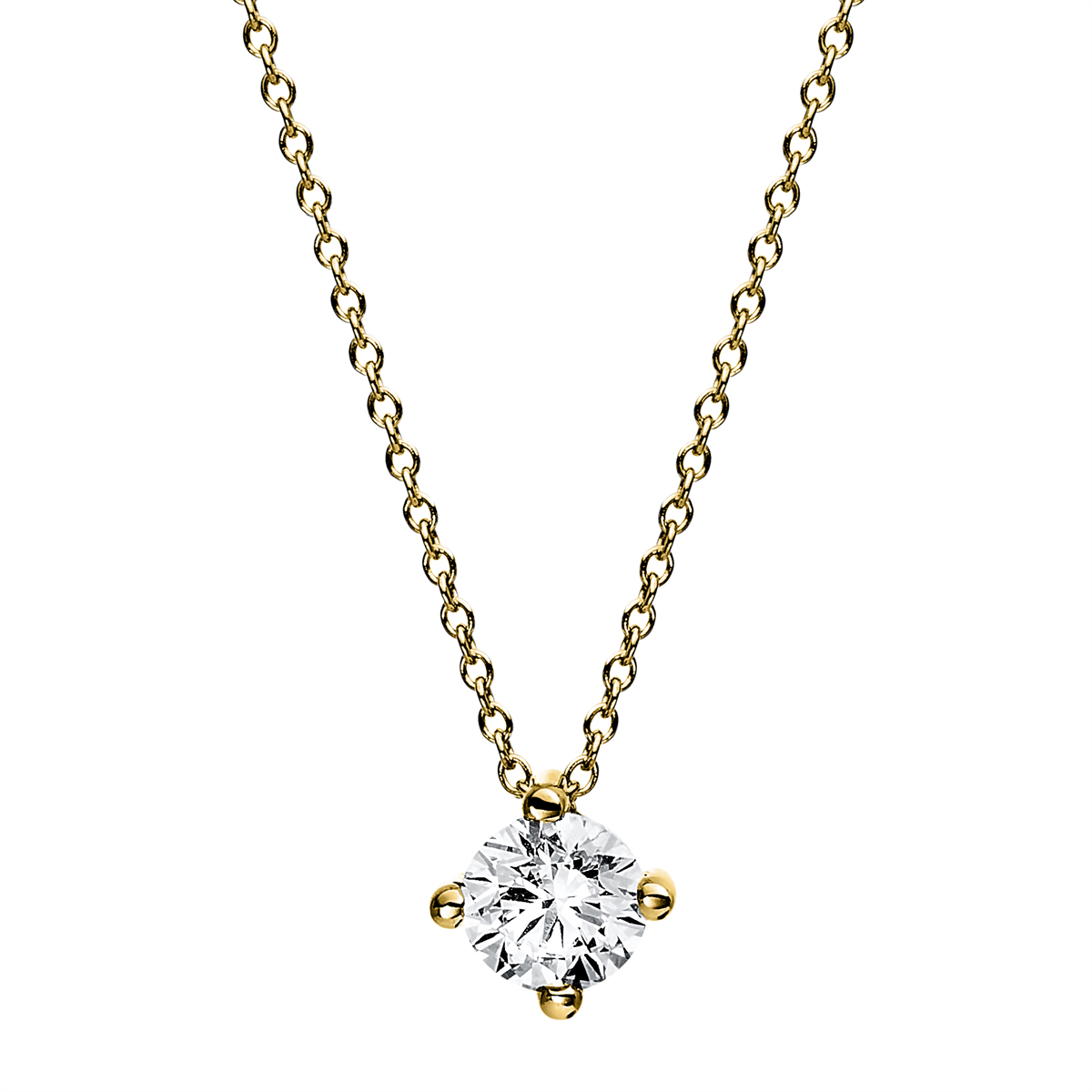 Solitaire Collier 0,5ct