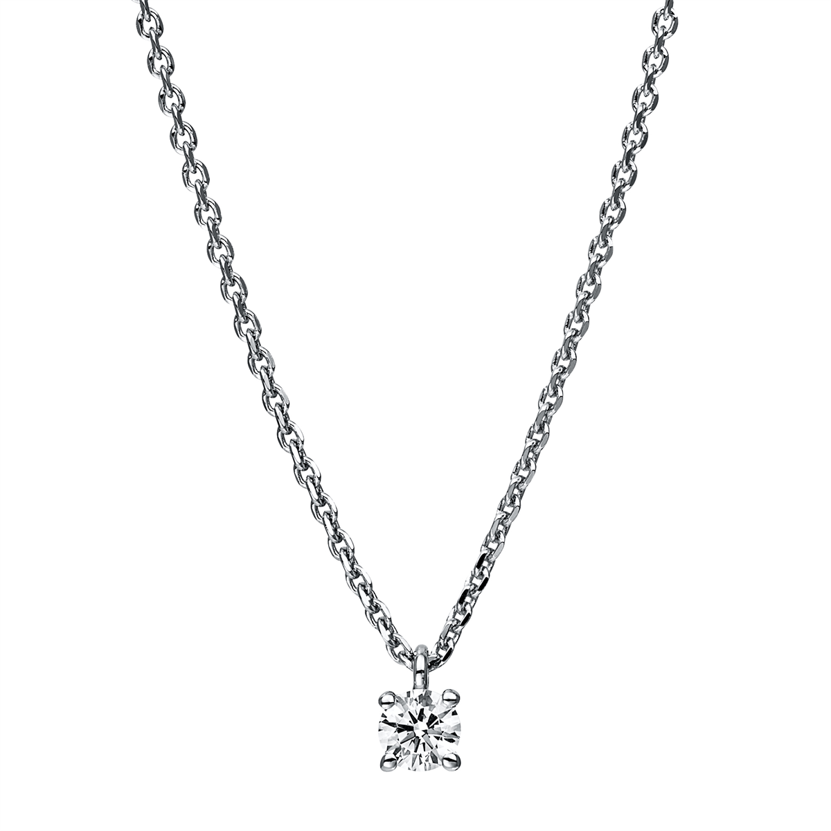 Solitaire Collier 0,15ct