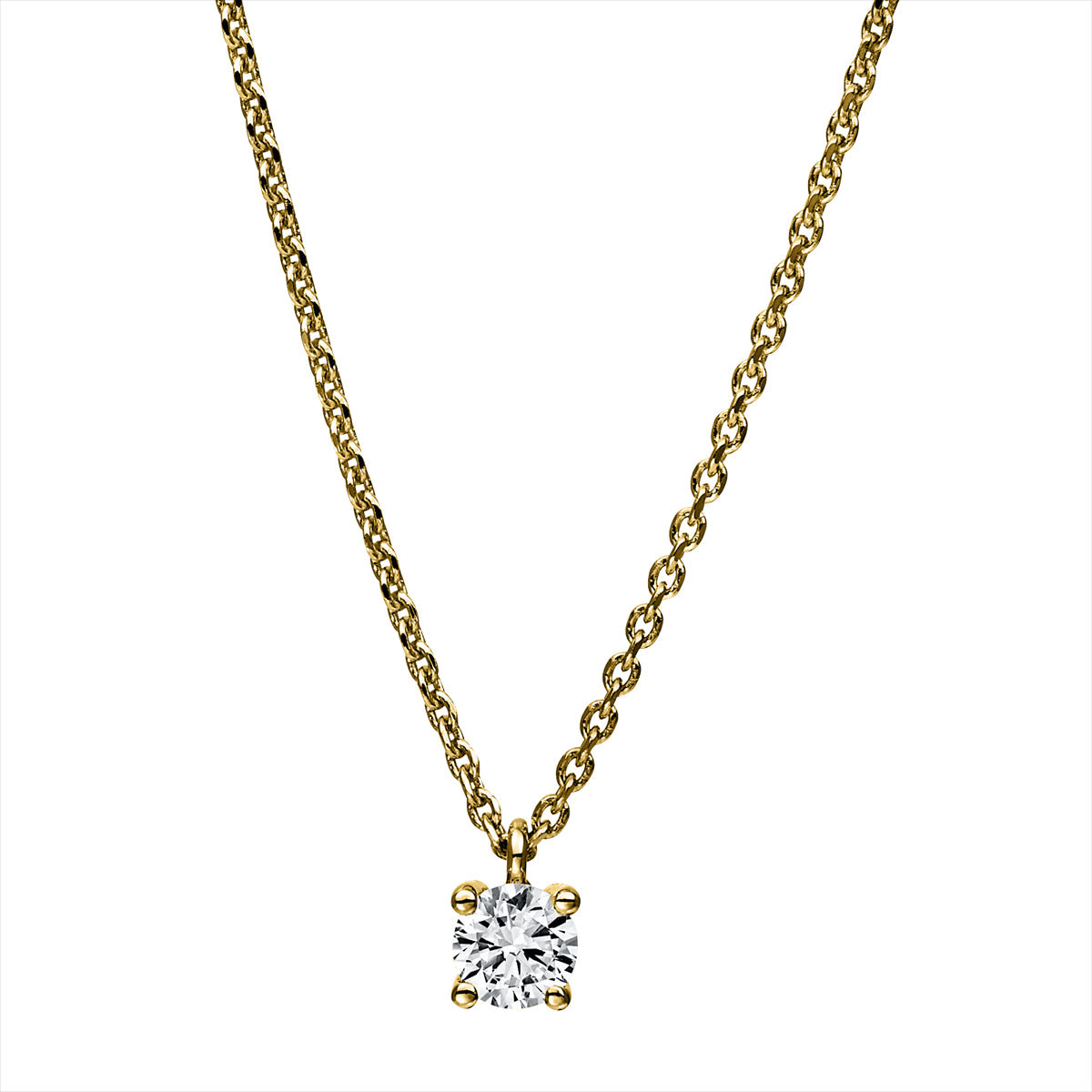 Solitaire Collier 0,2ct