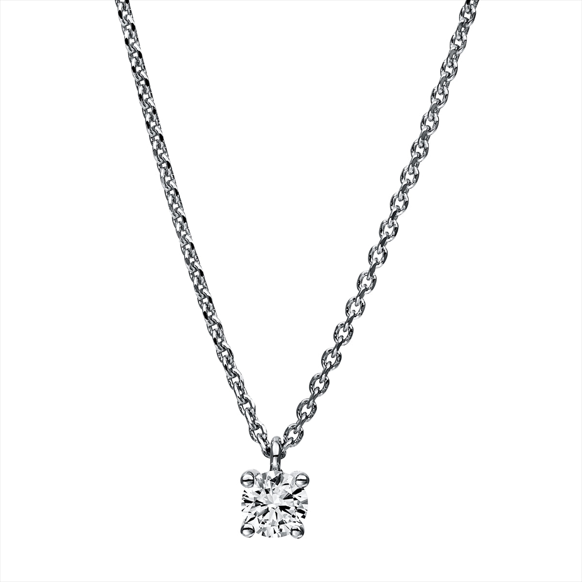 Solitaire Collier 0,2ct