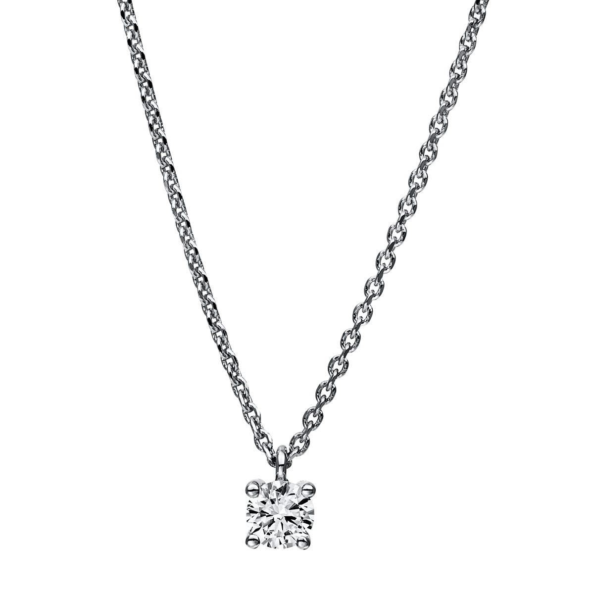 Solitaire Collier 0,2ct