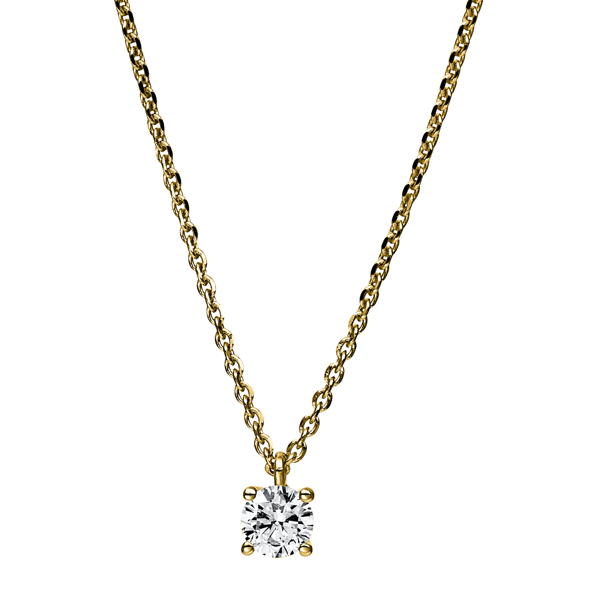 Solitaire Collier 0,25ct