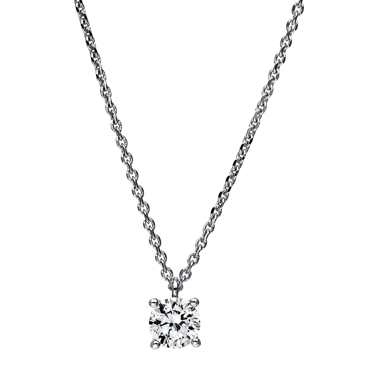 Solitaire Collier 0,4ct