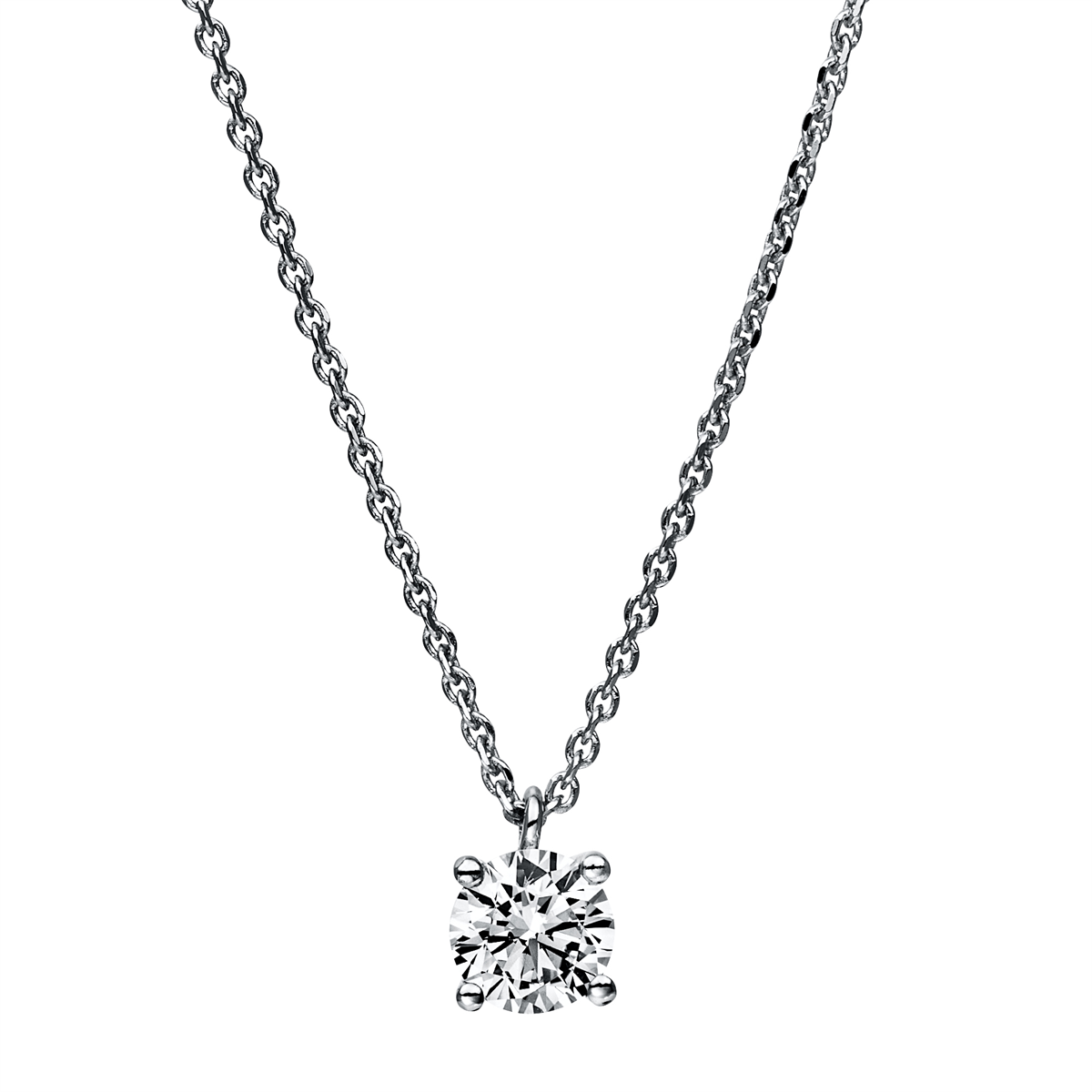 Solitaire Collier 0,5ct