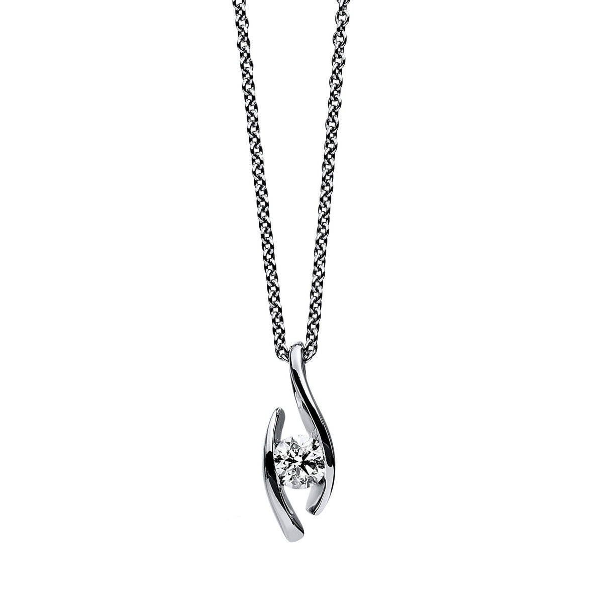 Solitaire Collier 0,25ct