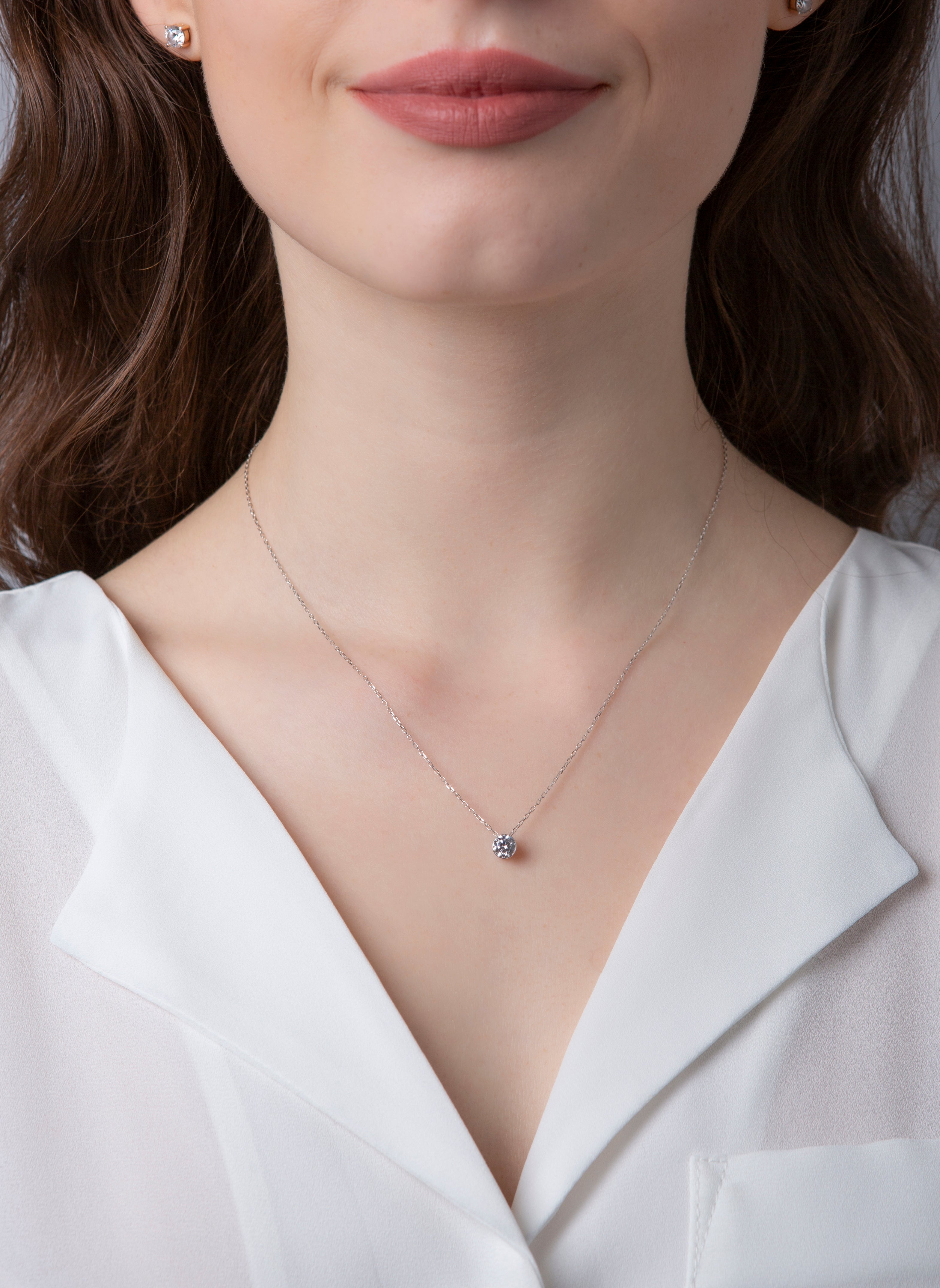 Solitaire Collier 0,5ct