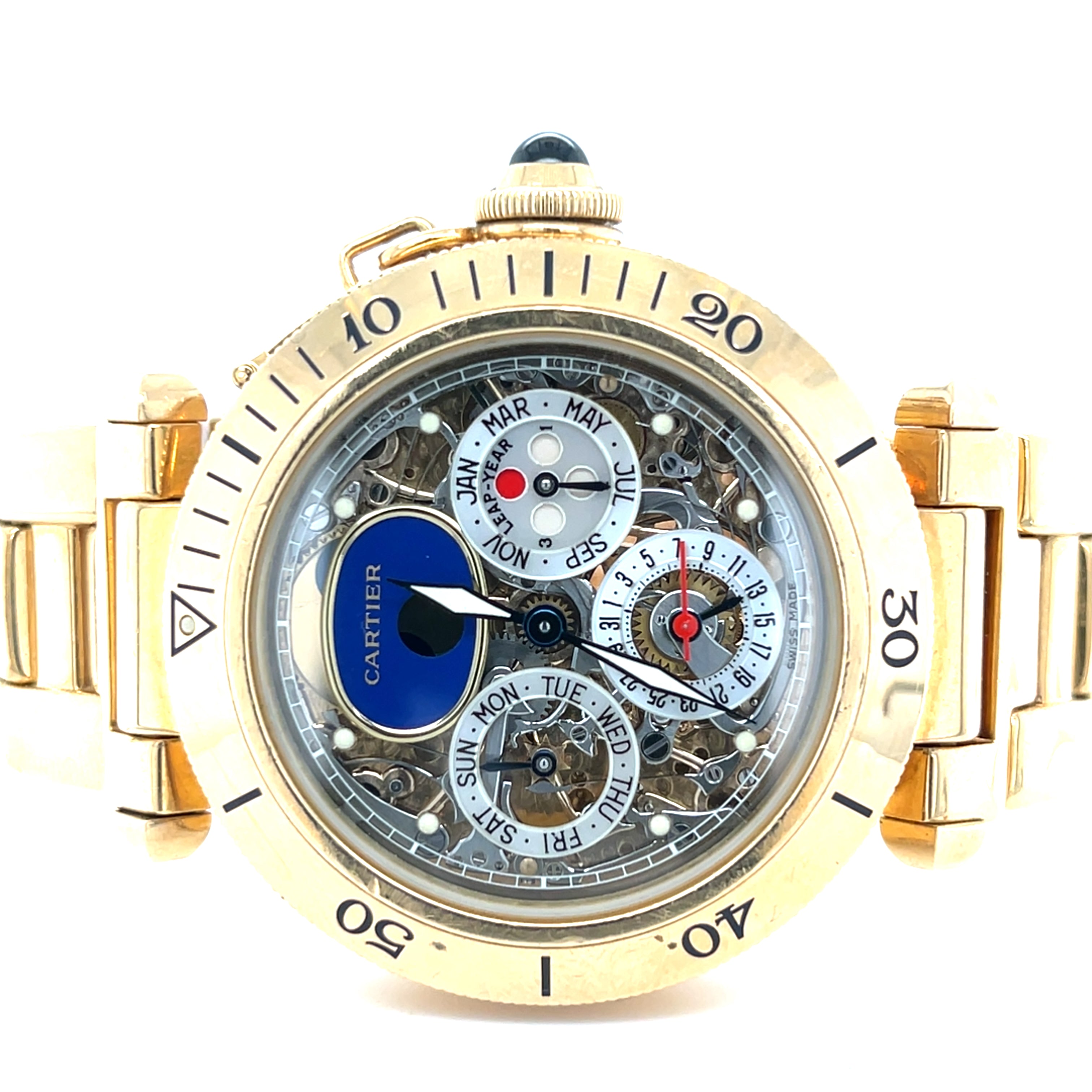 Cartier Pascha Ewiger Kalender Tourbillon Full Set 1994 Ref. 2000 1