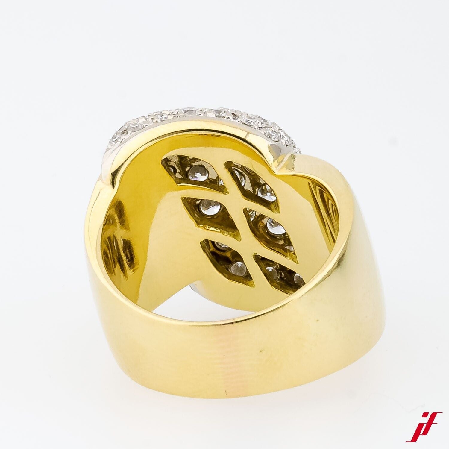 Ring 750/18K Gelbgold Diamanten Brillanten  2 ct TW/VS - Wert 7500€