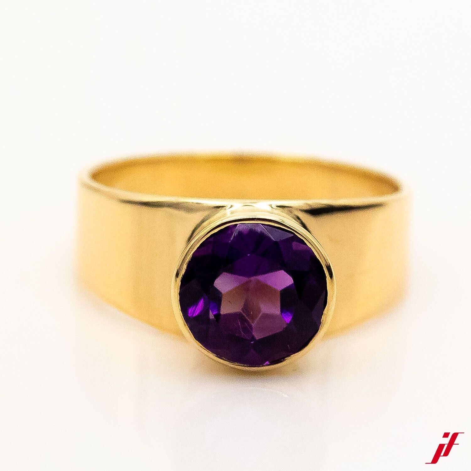 Ring 585/14K Gelbgold Amethyst 2,0ct Gr.57 - Wert 2.000€