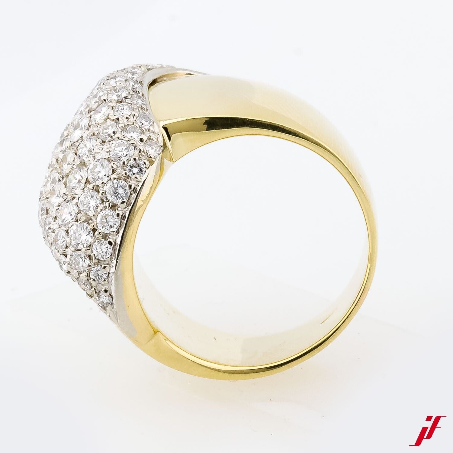 Ring 750/18K Gelbgold Diamanten Brillanten  2 ct TW/VS - Wert 7500€