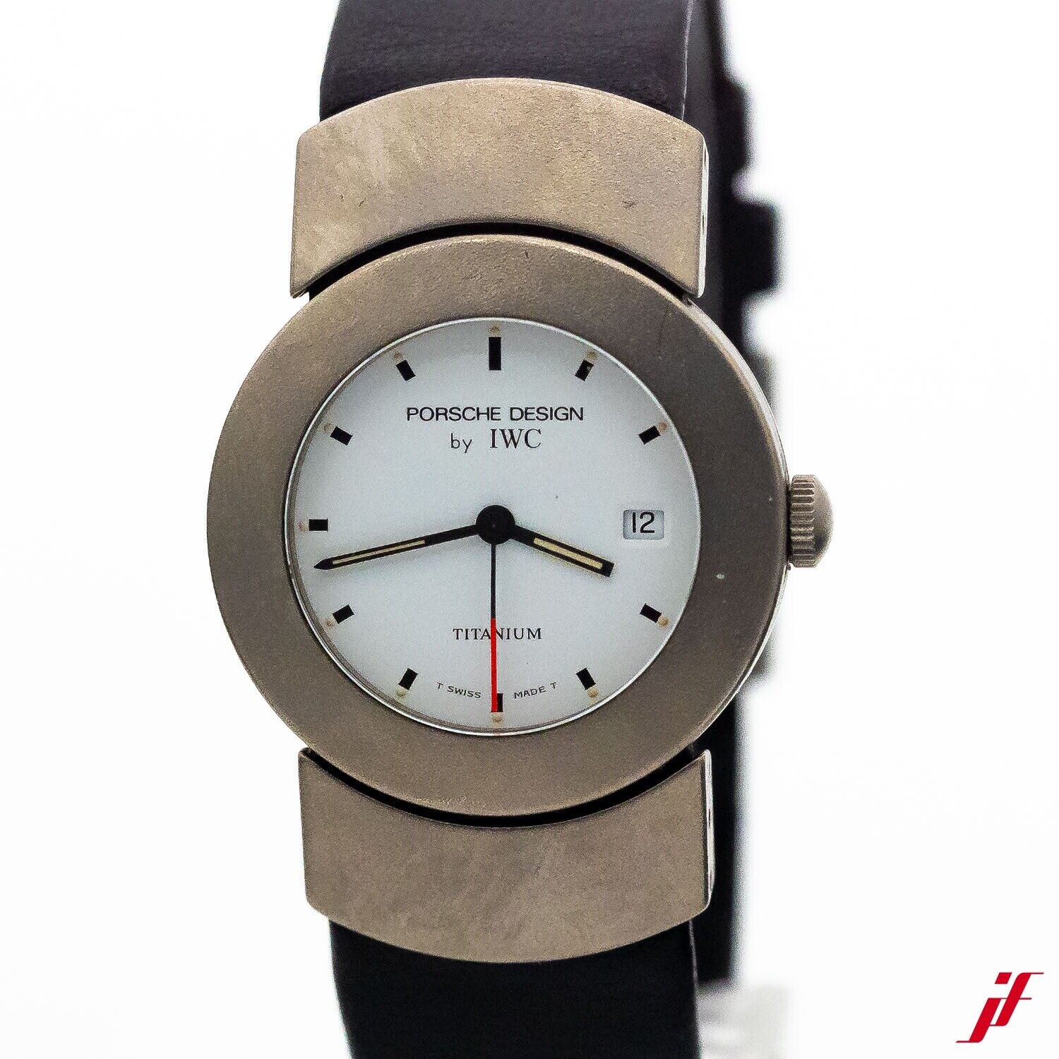 IWC Porsche Design Ref.2549955 28mm Leder Titan Quarz